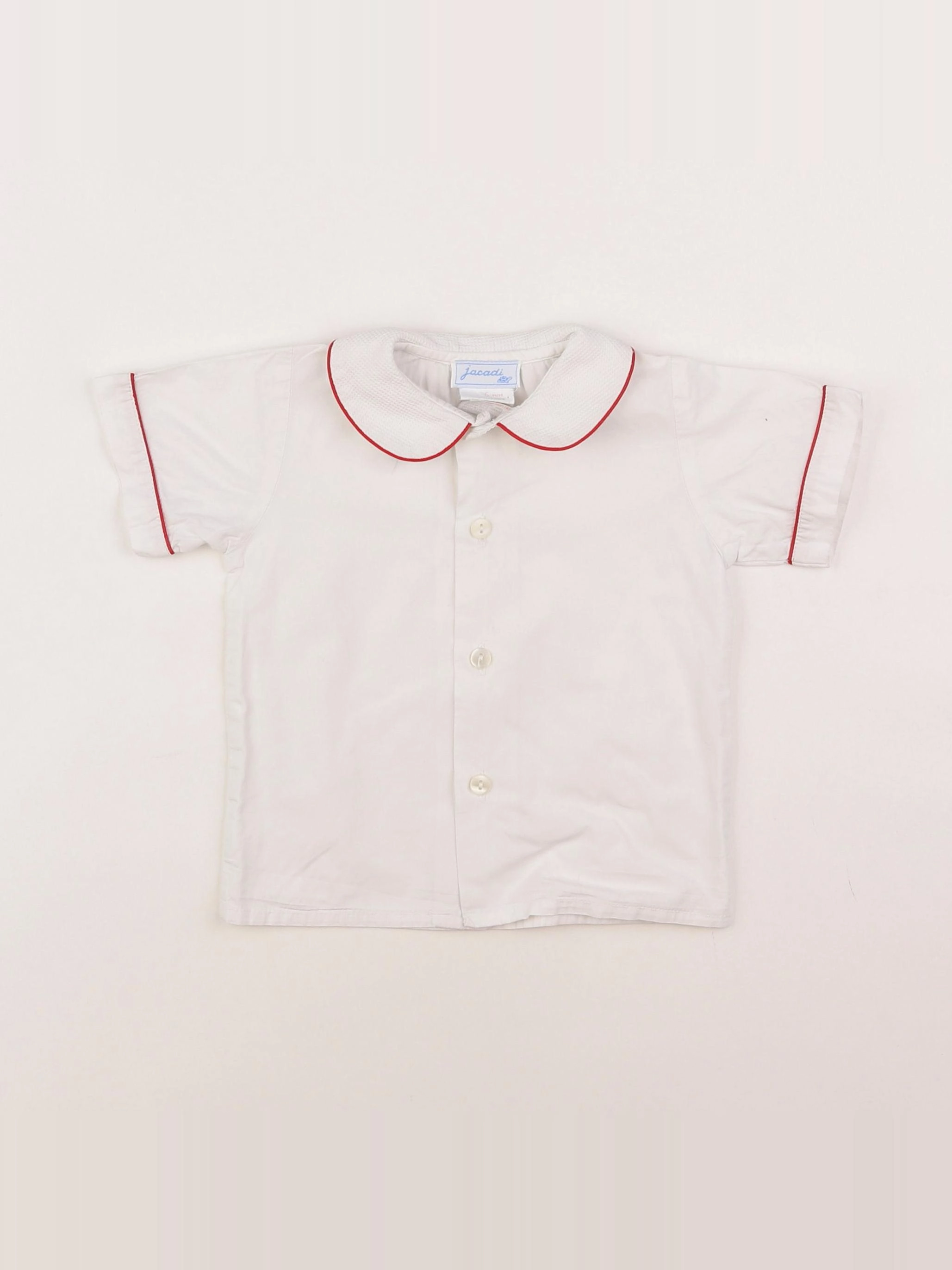 Jacadi - blouse blanc - 6 mois
