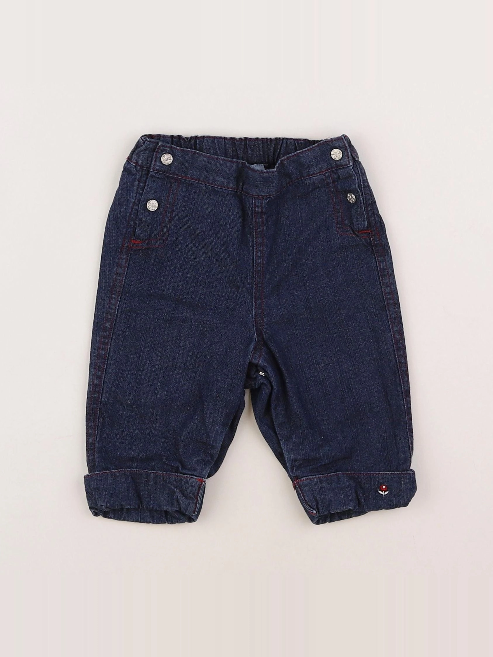 Jacadi - jean bleu - 6 mois