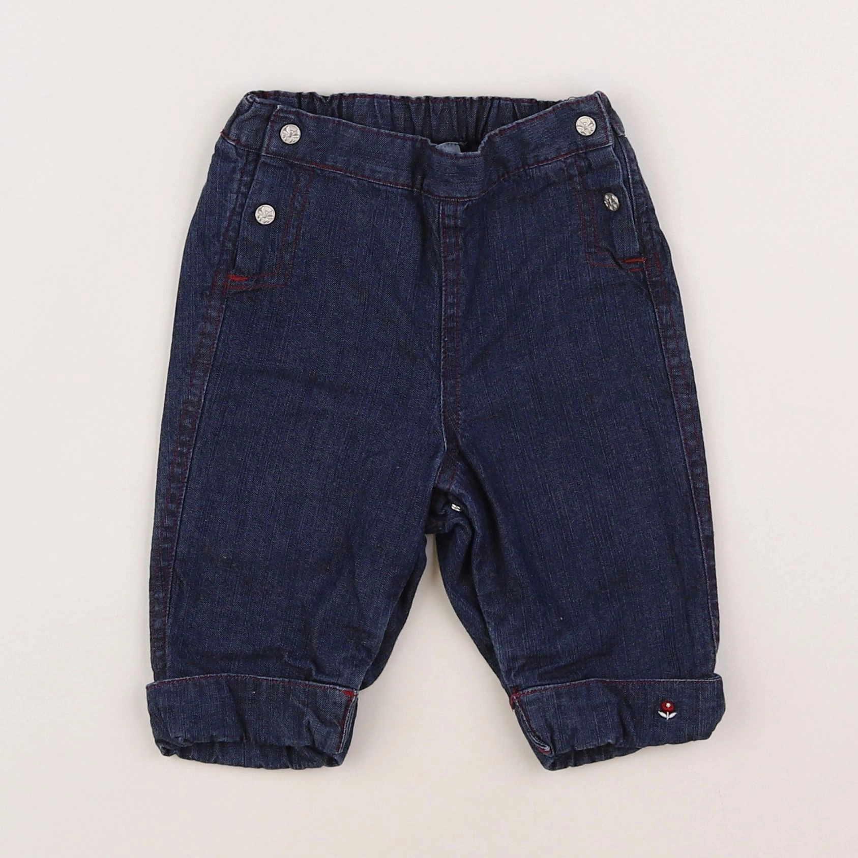 Jacadi - jean bleu - 6 mois