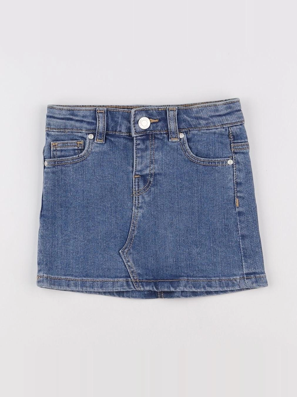 Mango - jupe bleu - 2/3 ans