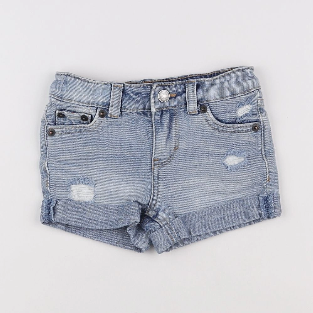 Levi's - short bleu - 2 ans