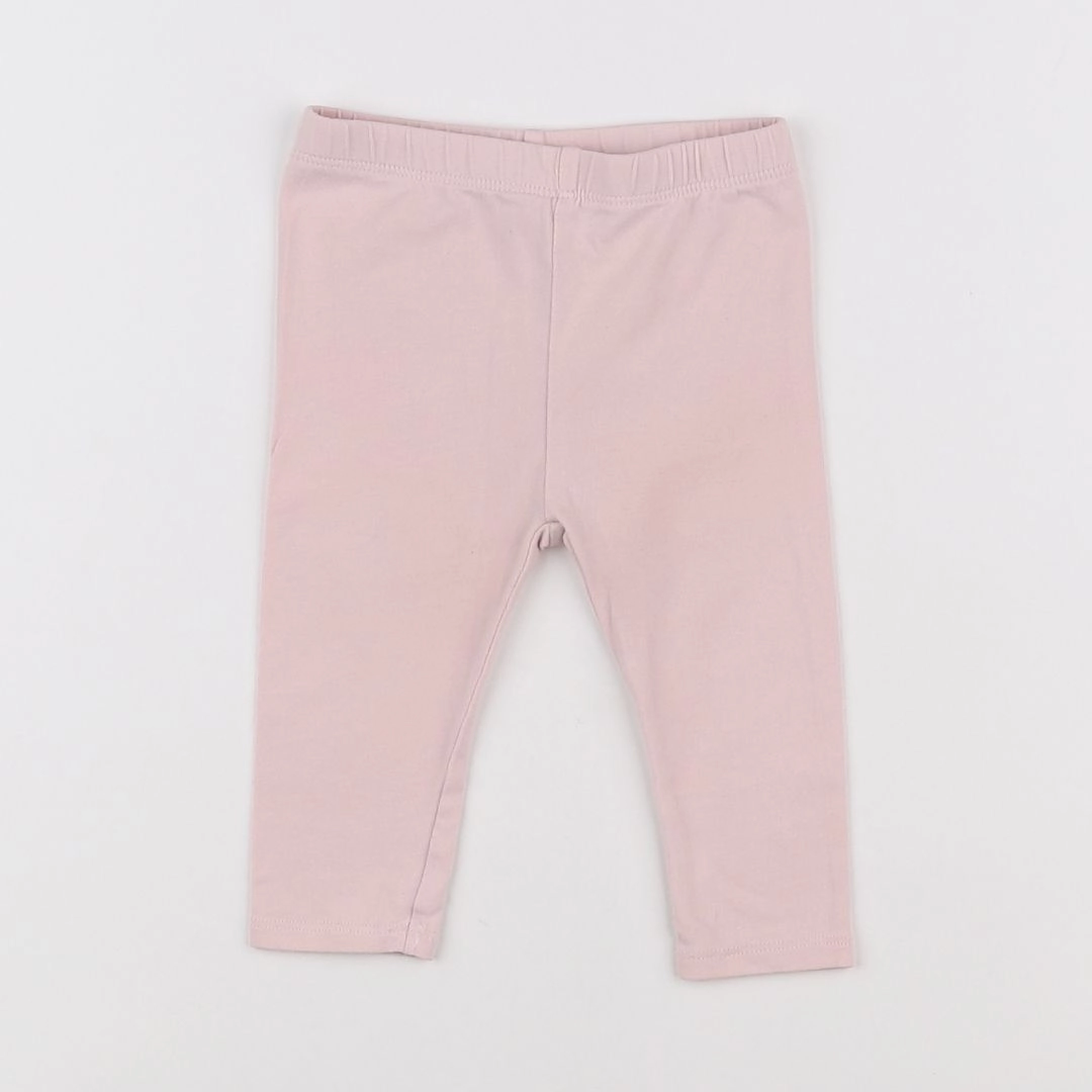 Vertbaudet - legging rose - 6 mois