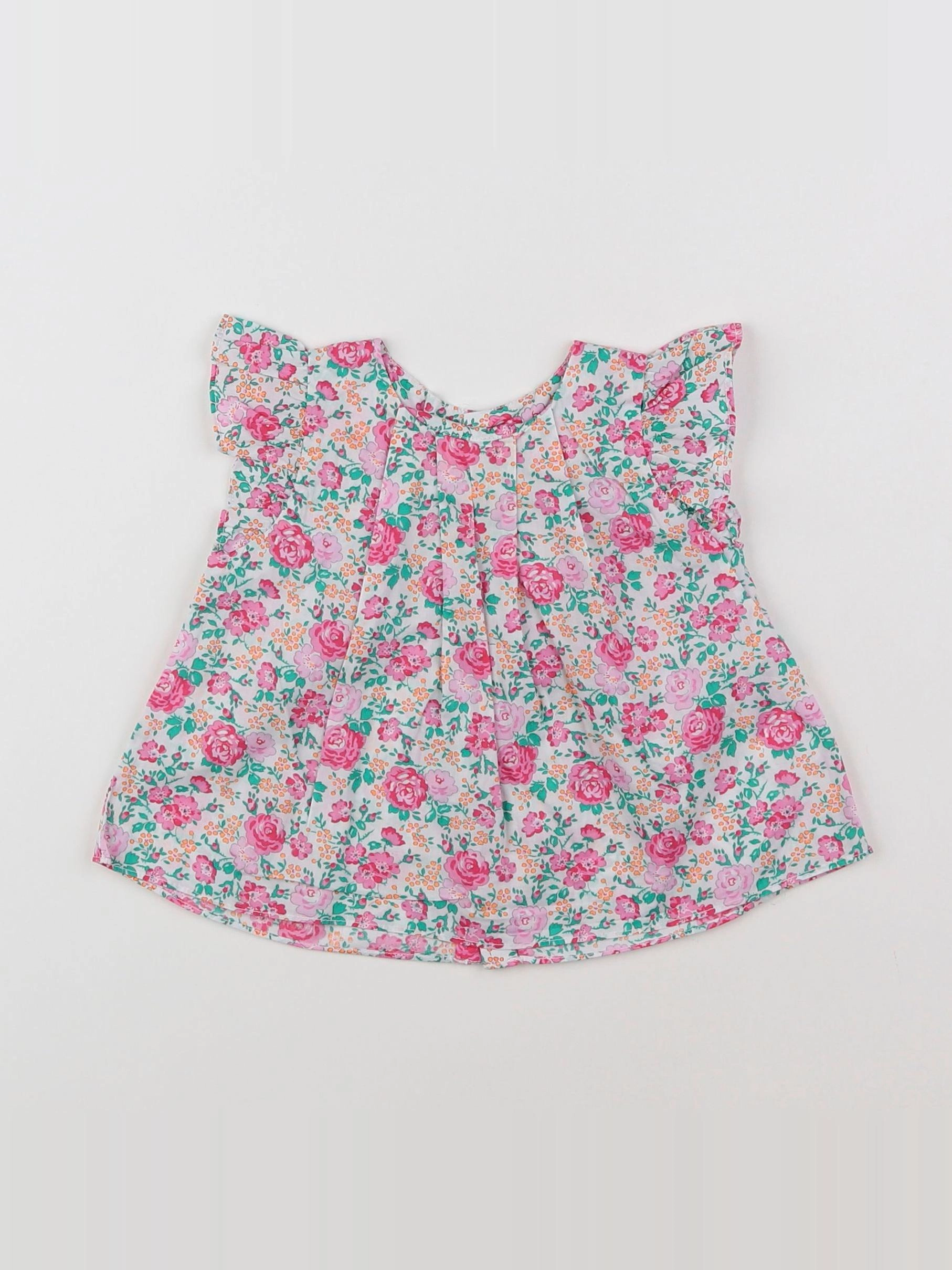 Jacadi - blouse multicolore - 6 mois