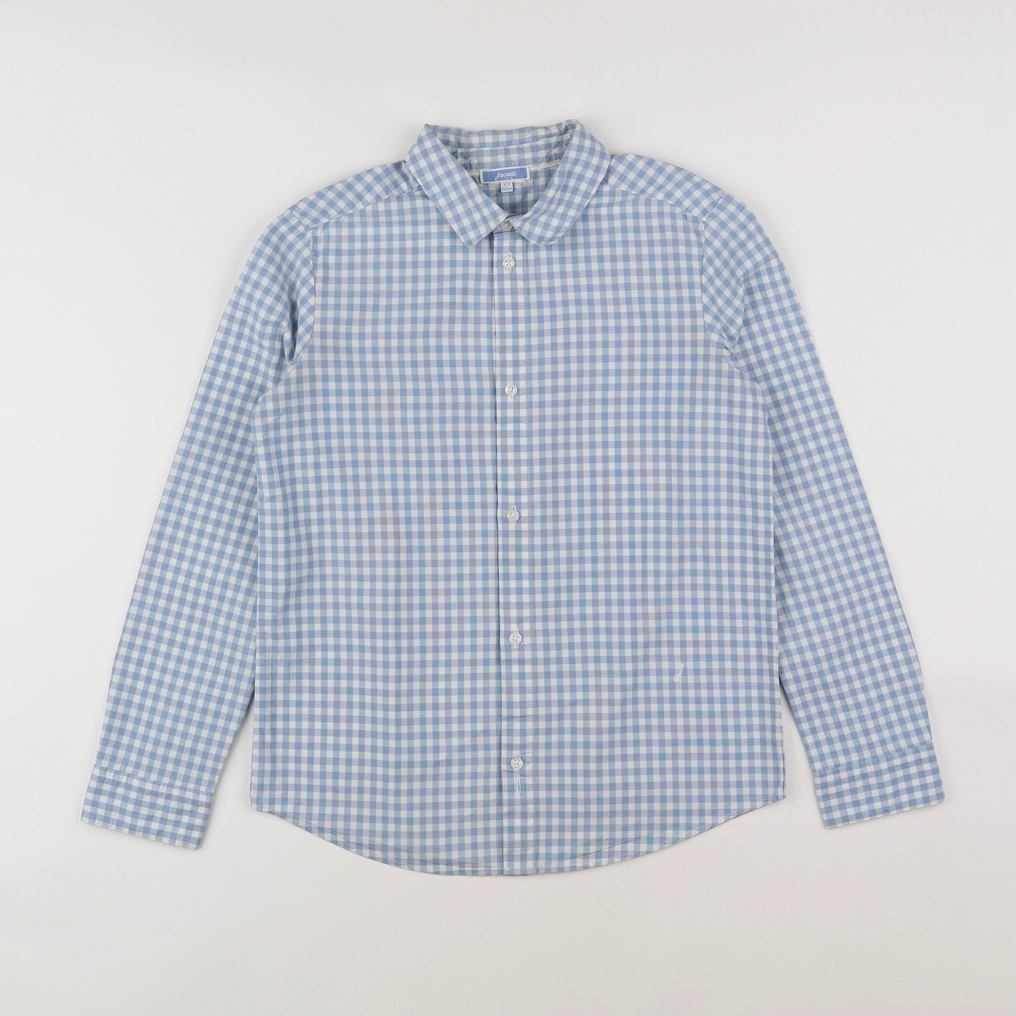 Jacadi - chemise bleu, blanc - 12 ans