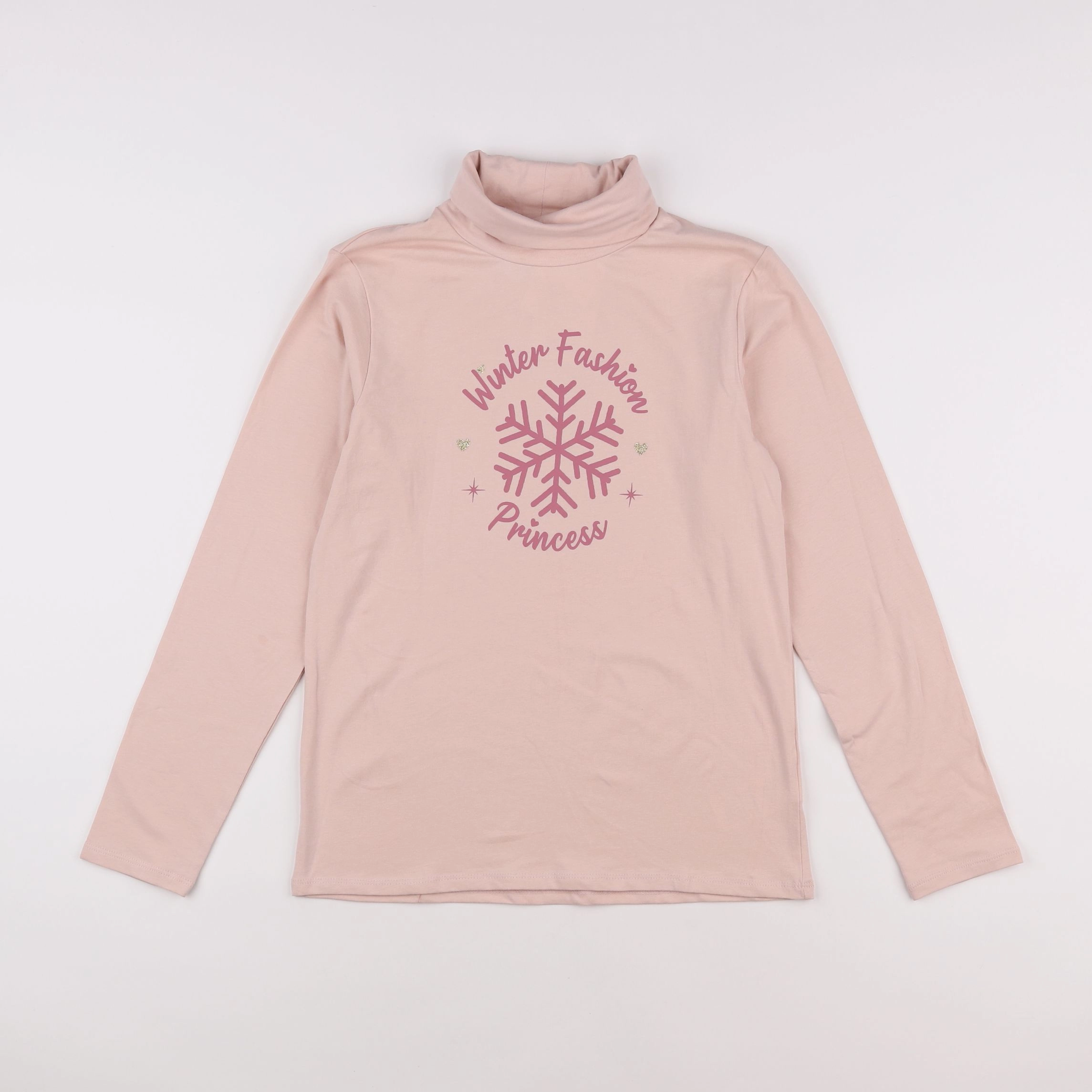 Vertbaudet - sous-pull rose - 12 ans