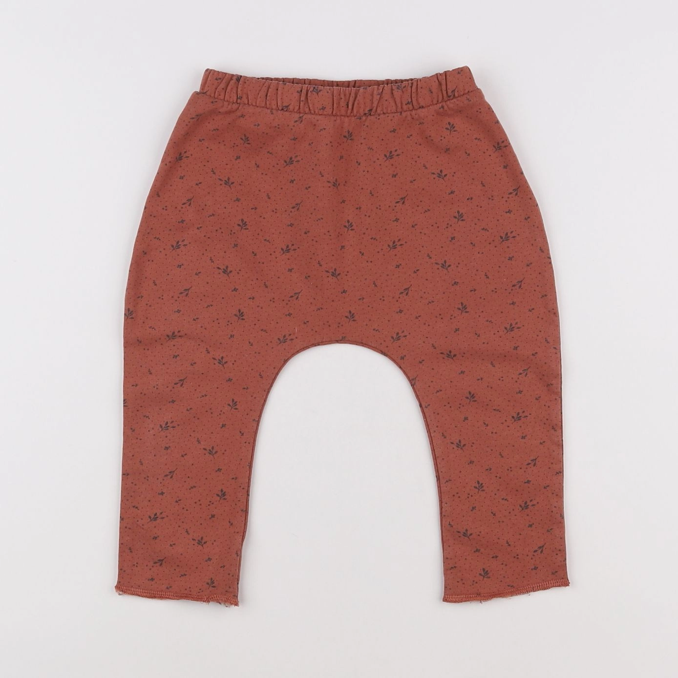 Vertbaudet - jogging rouge - 9 mois