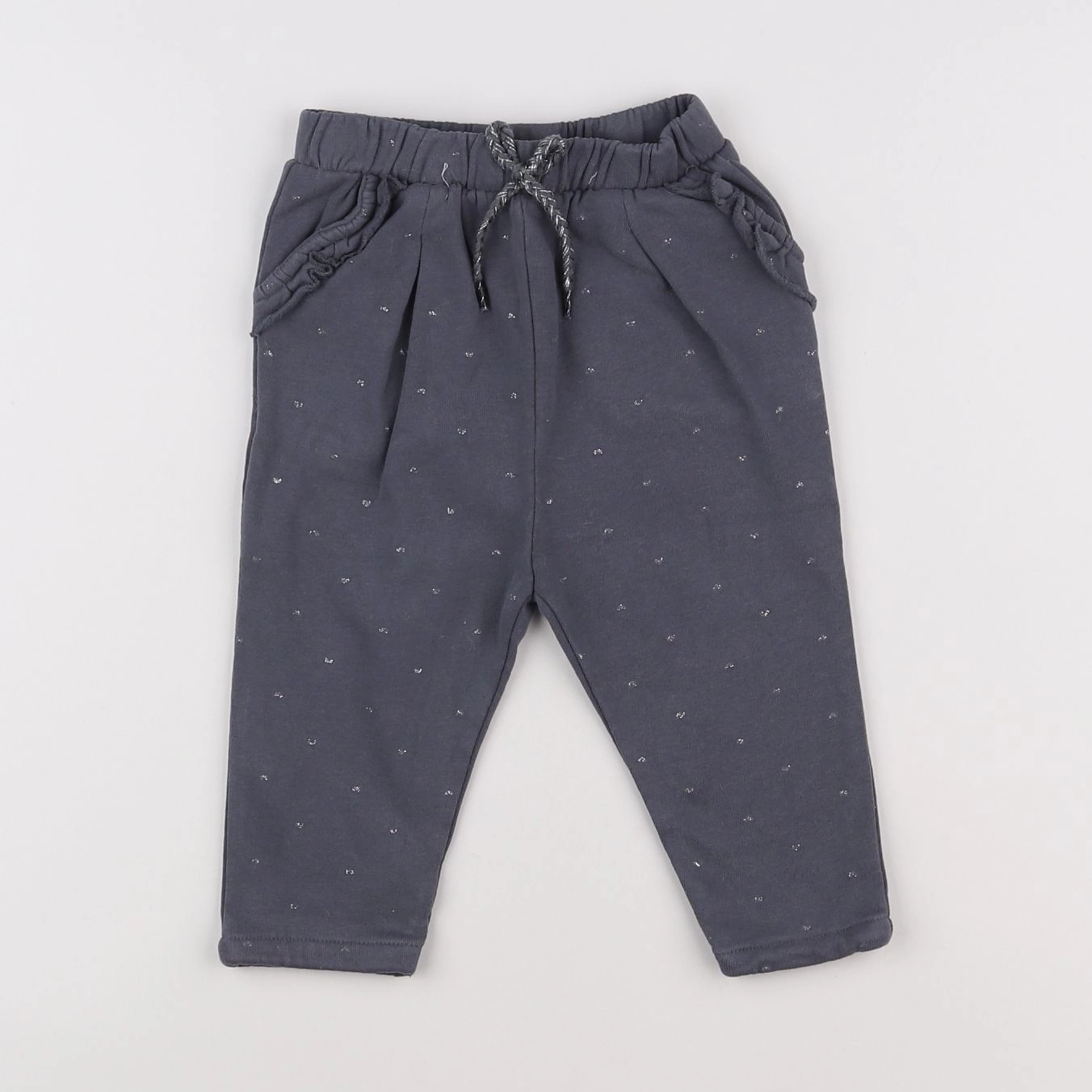 Vertbaudet - jogging bleu - 12 mois