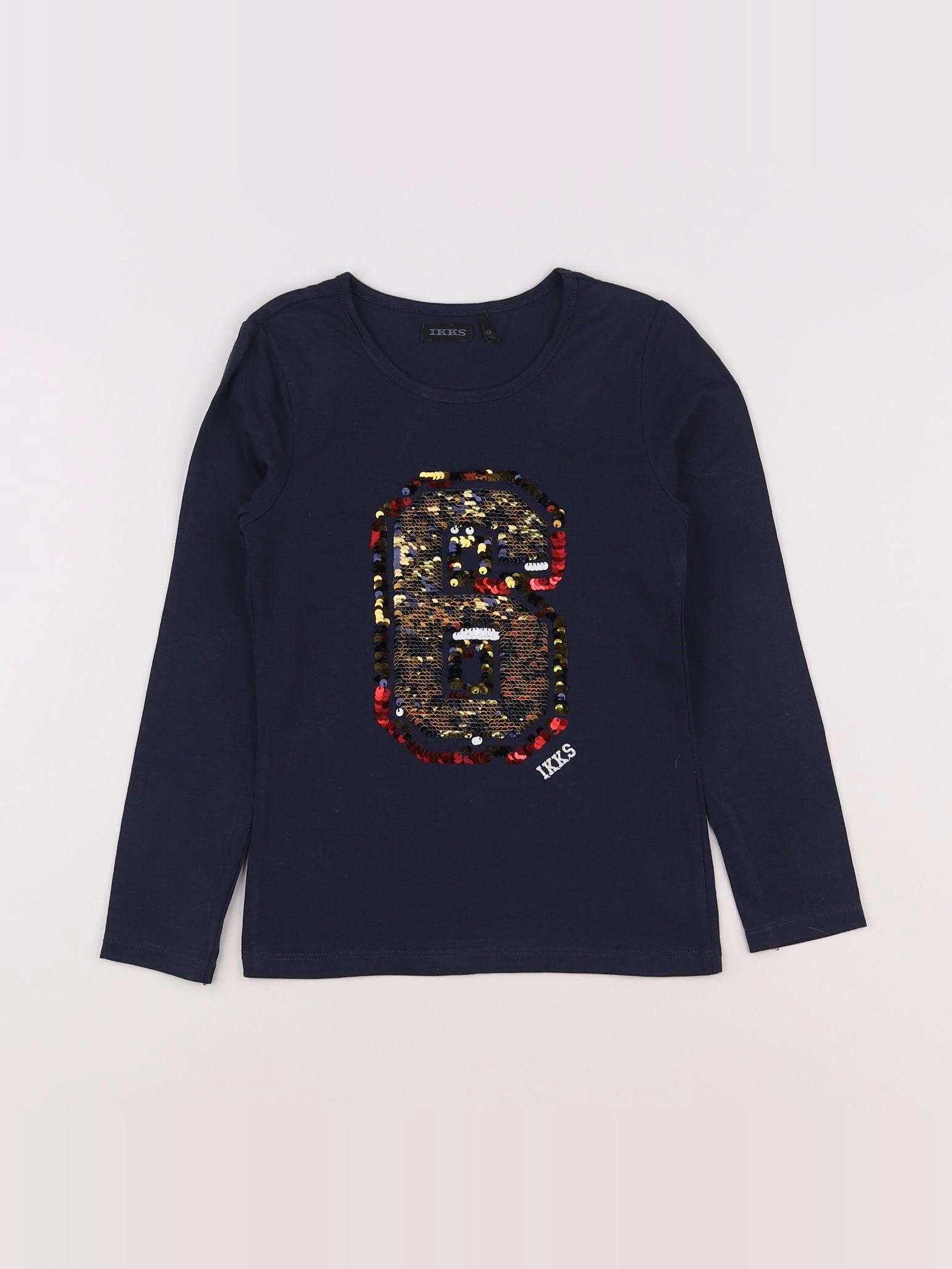 IKKS - tee-shirt bleu - 5 ans