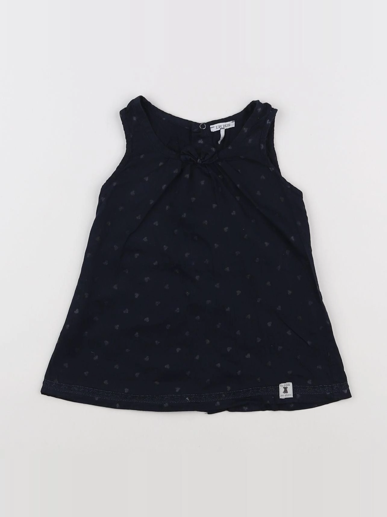 IKKS - robe bleu - 12 mois