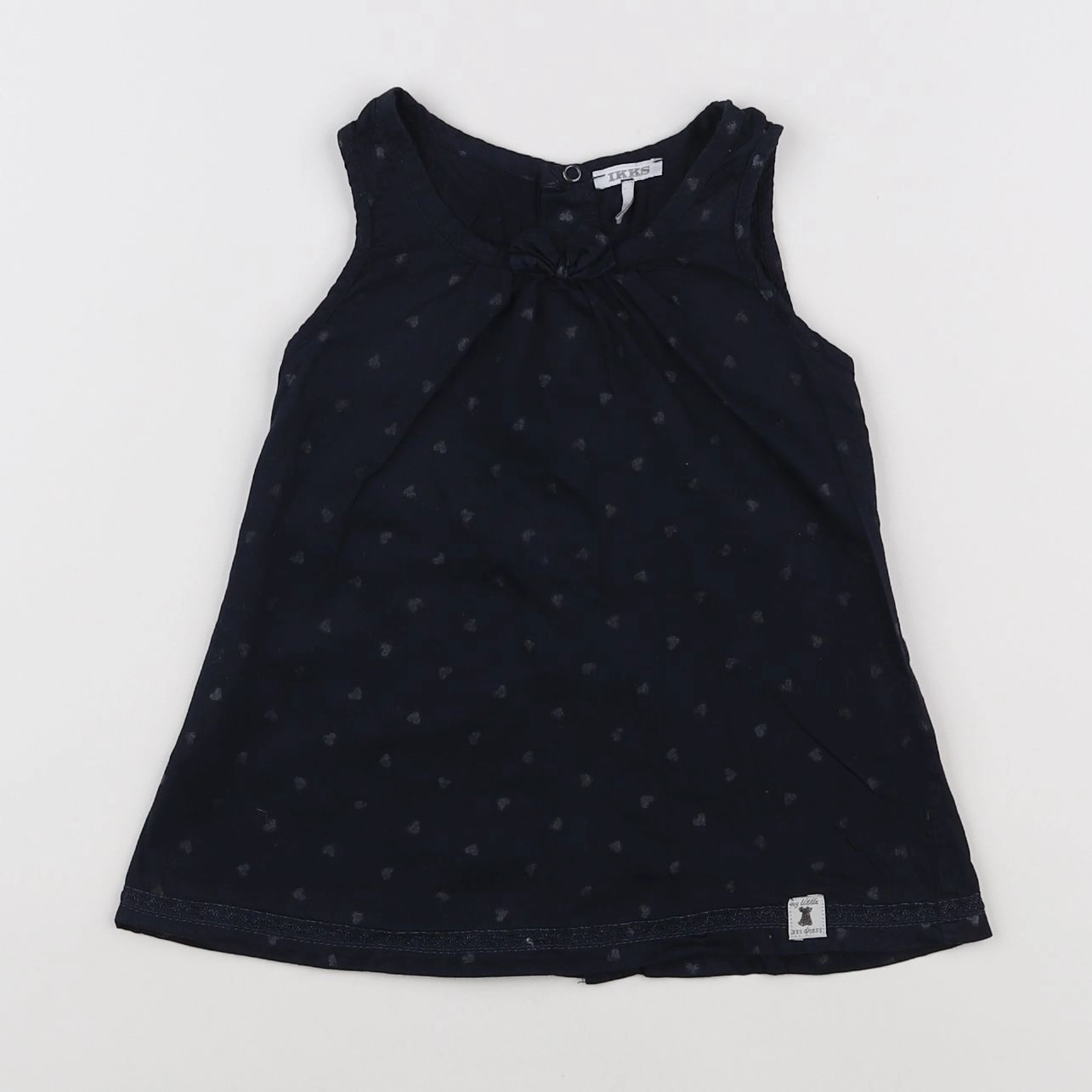 IKKS - robe bleu - 12 mois