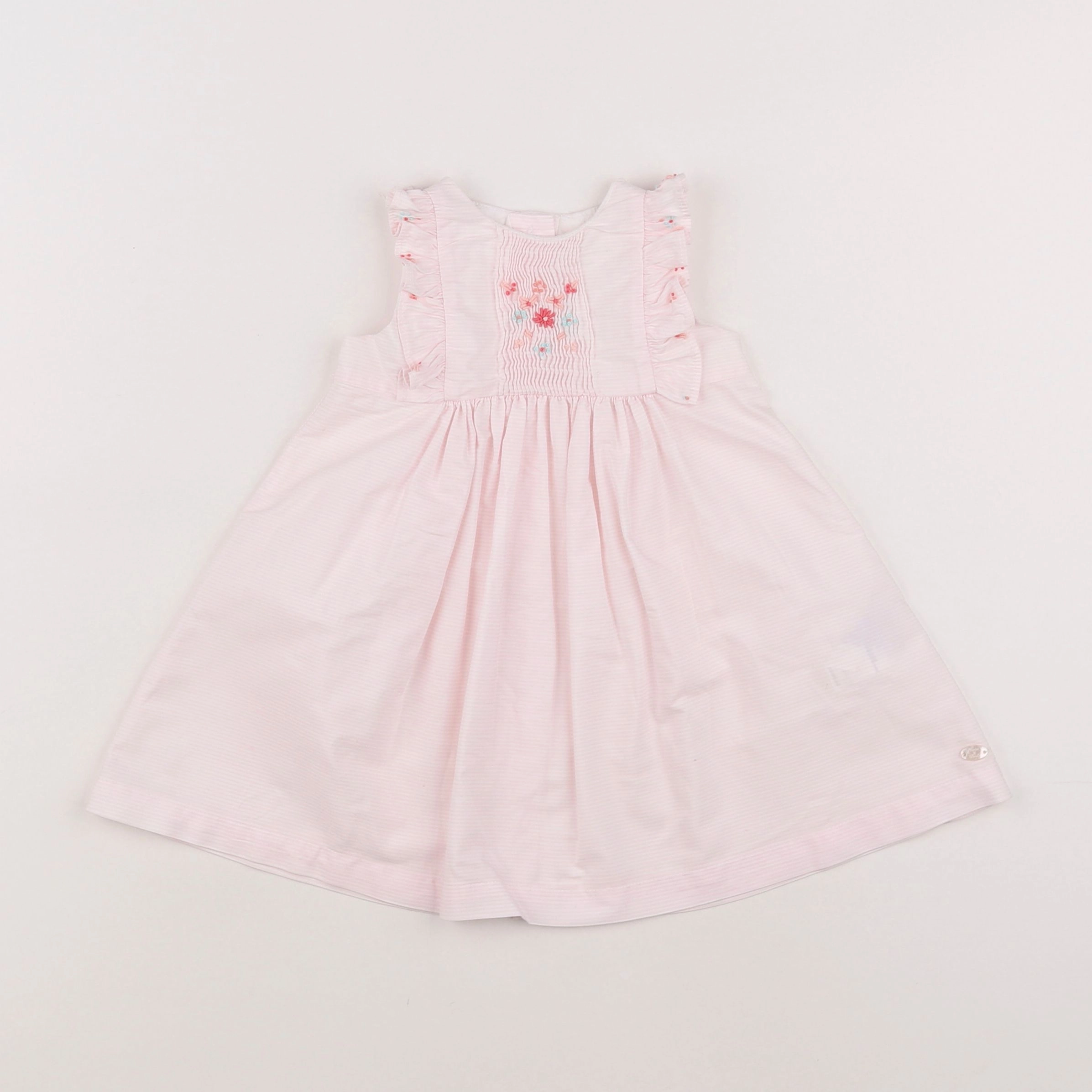 Tartine & Chocolat - robe rose - 12 mois