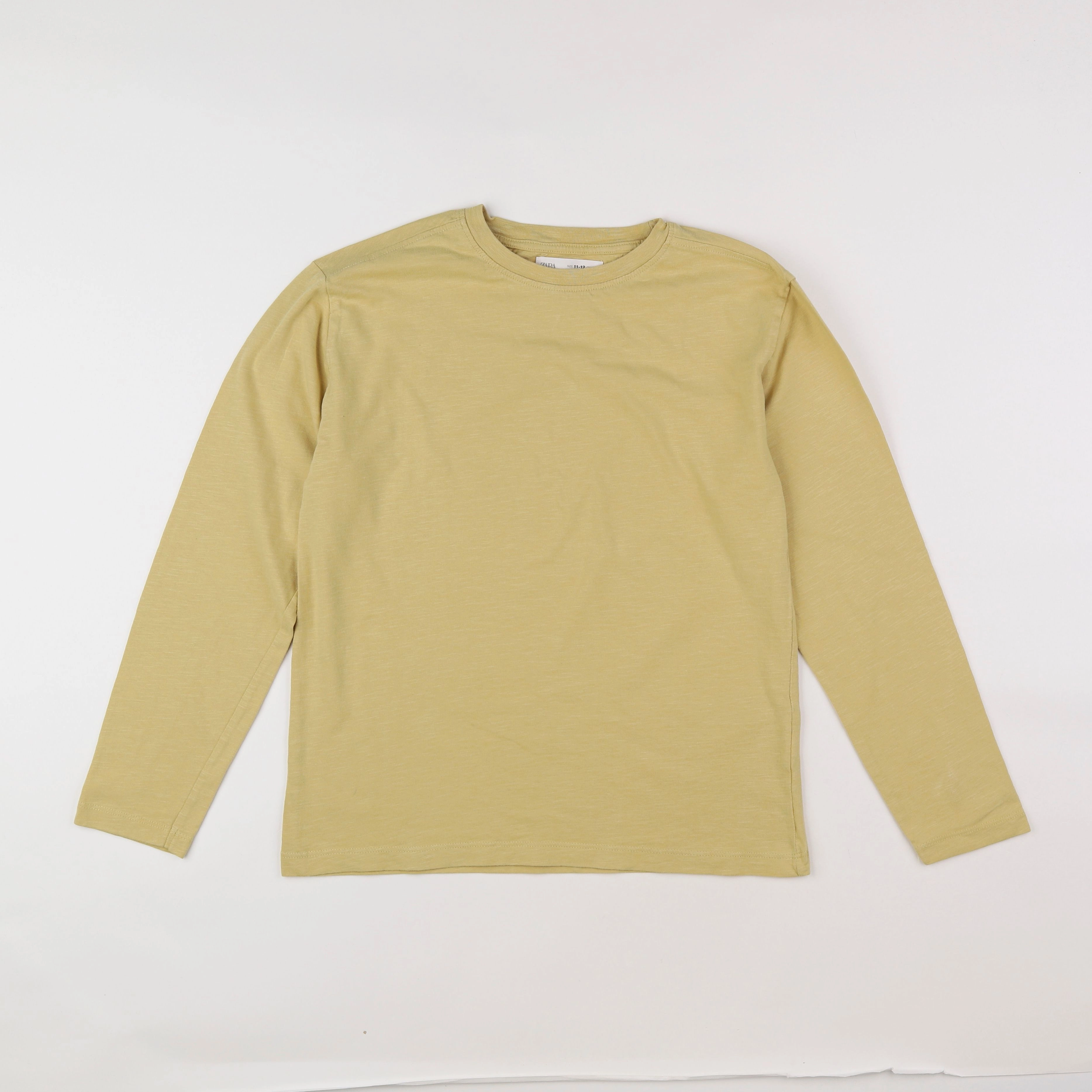 Zara - tee-shirt jaune - 11/12 ans