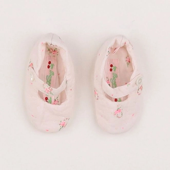 Bonpoint - chaussons rose - pointure 15