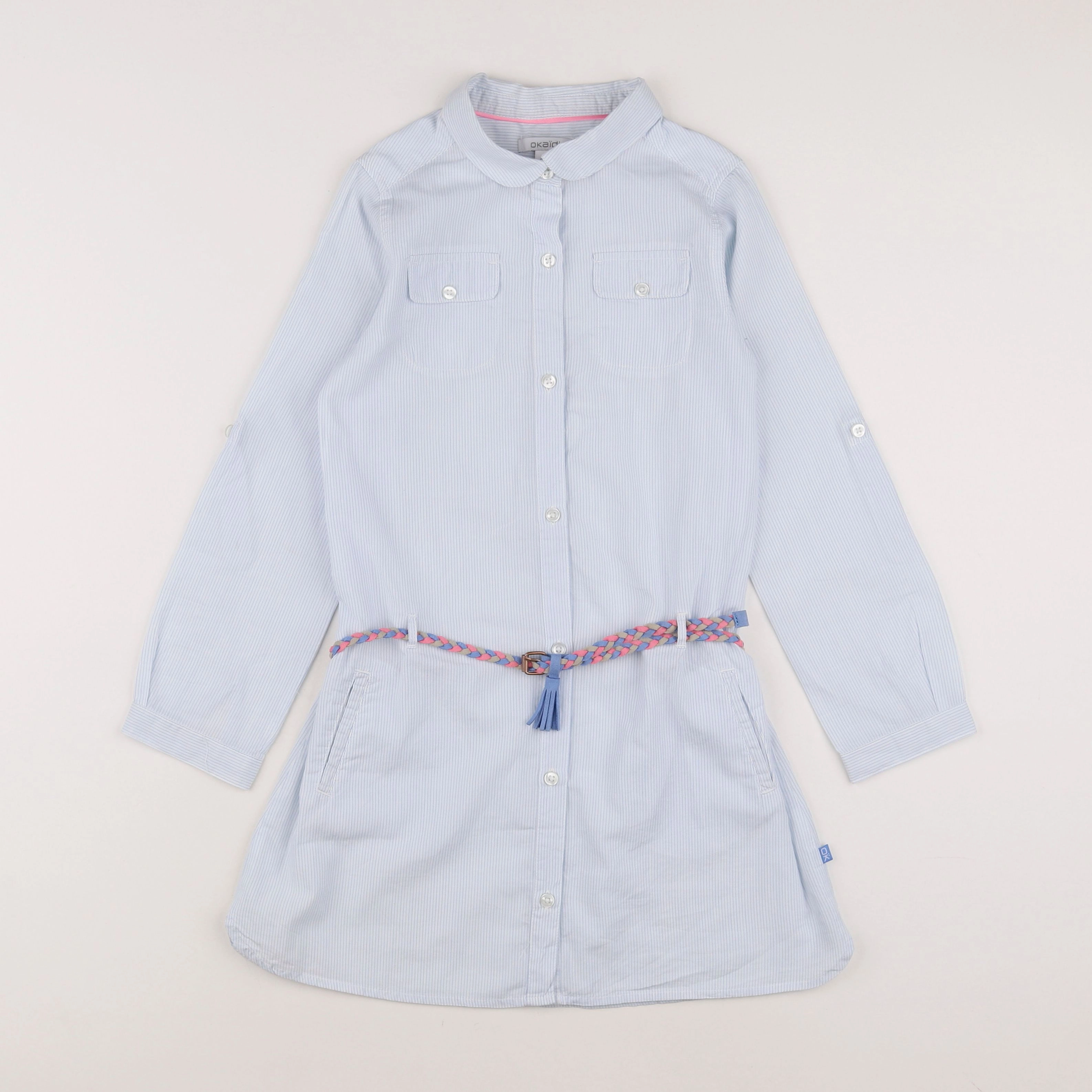Okaidi - robe bleu - 8 ans
