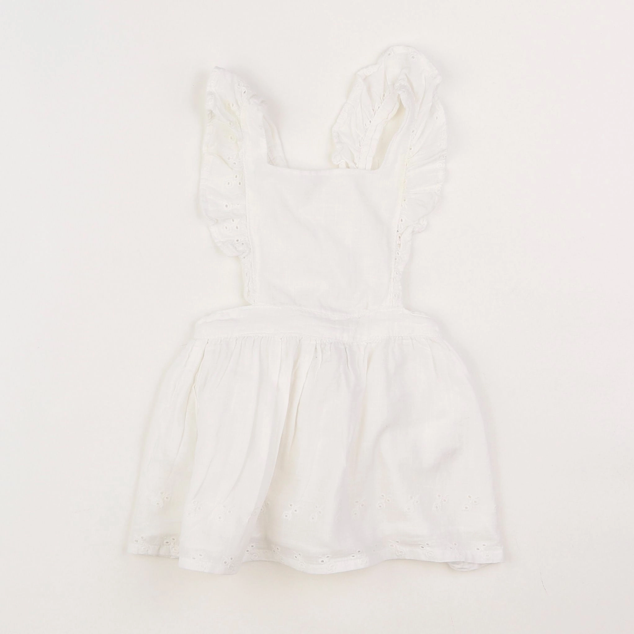 Tape à l'oeil - robe blanc - 6 mois