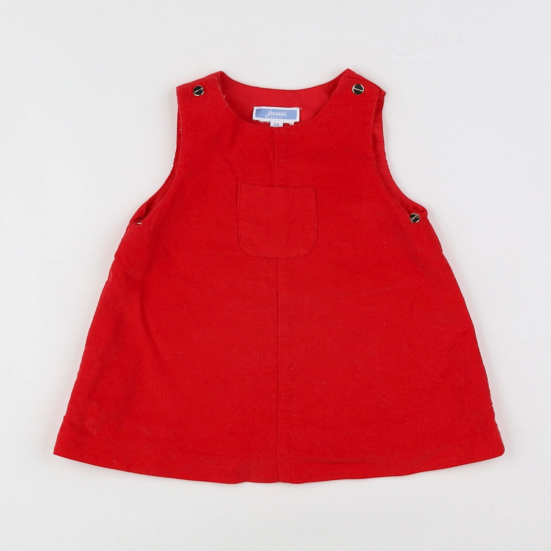Jacadi - robe rouge - 6 mois