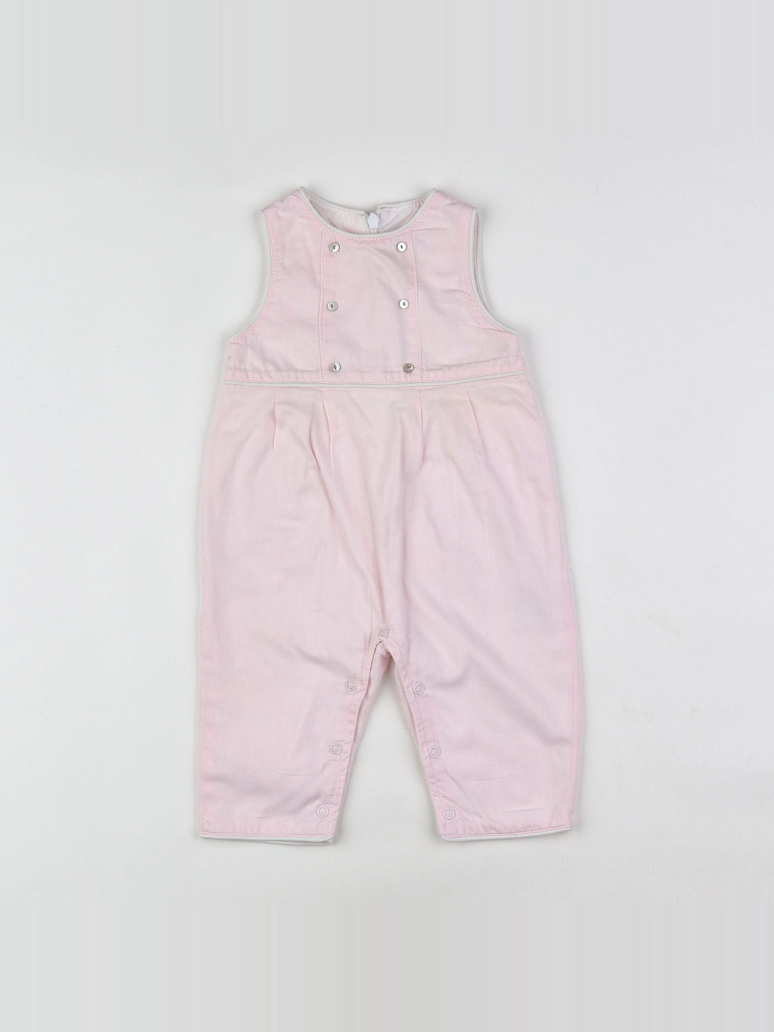 Cyrillus - combinaison rose - 6 mois