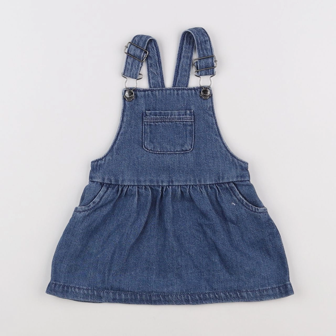 Vertbaudet - robe bleu - 18 mois