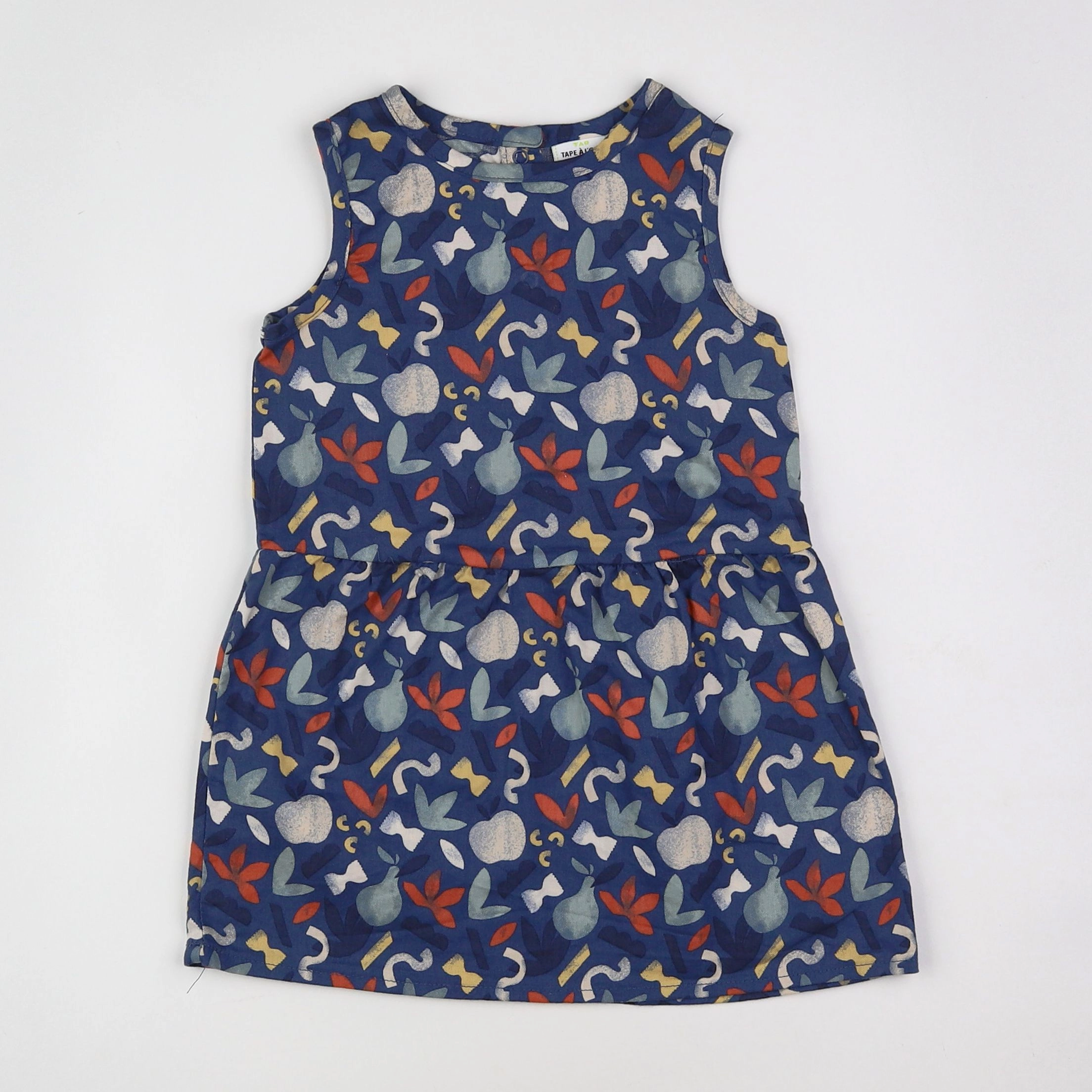 Tape à l'oeil - robe bleu - 18 mois