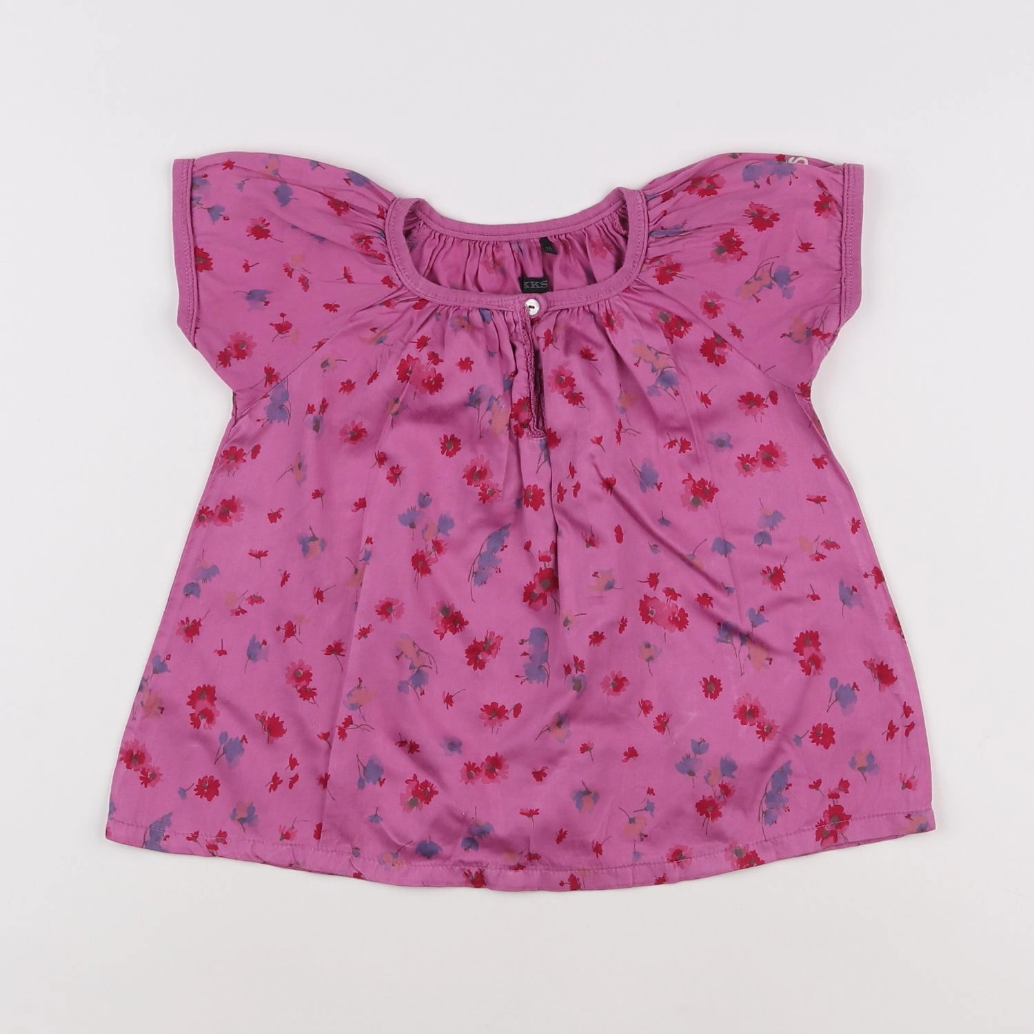 IKKS - robe rose - 2 ans