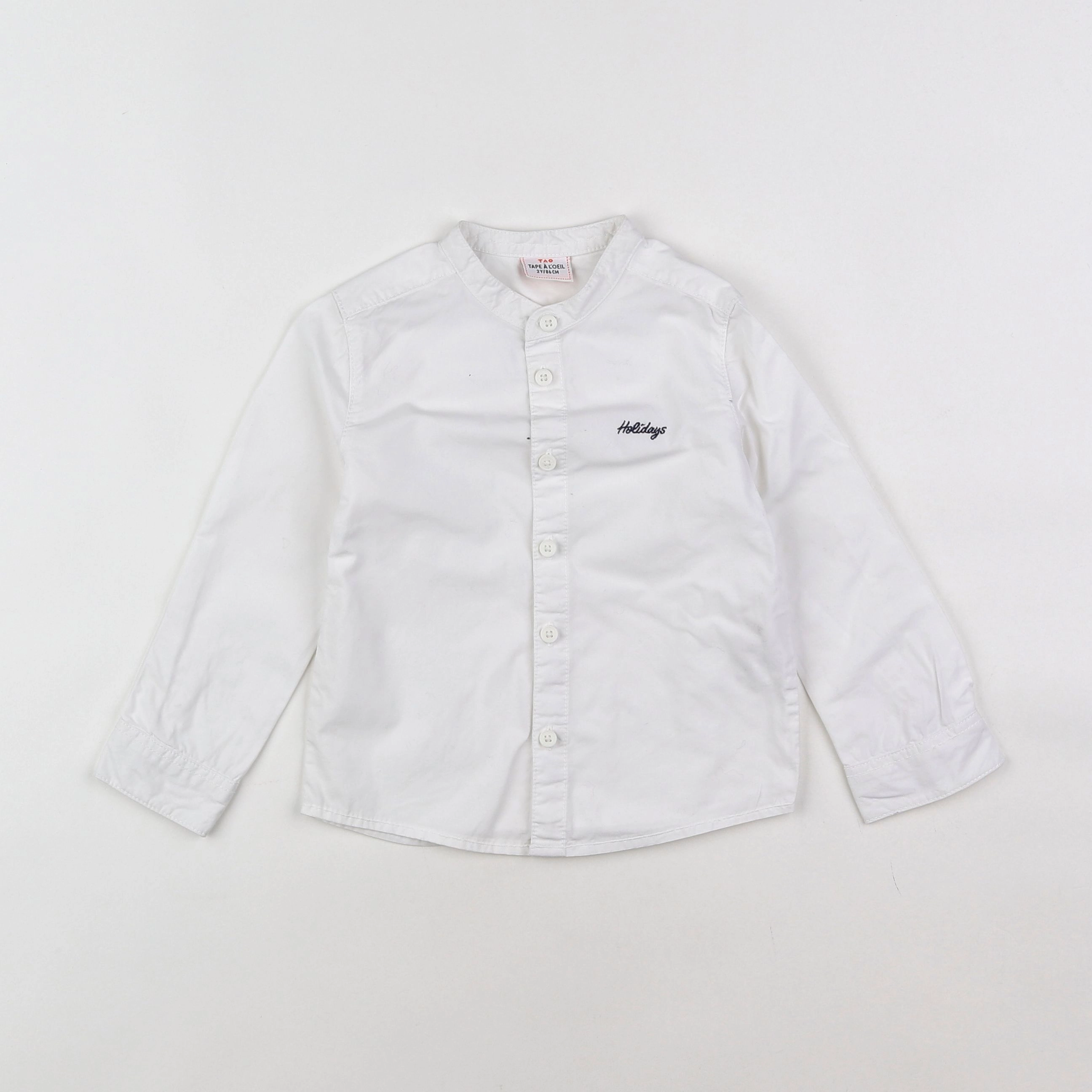 Tape à l'oeil - chemise blanc - 2 ans