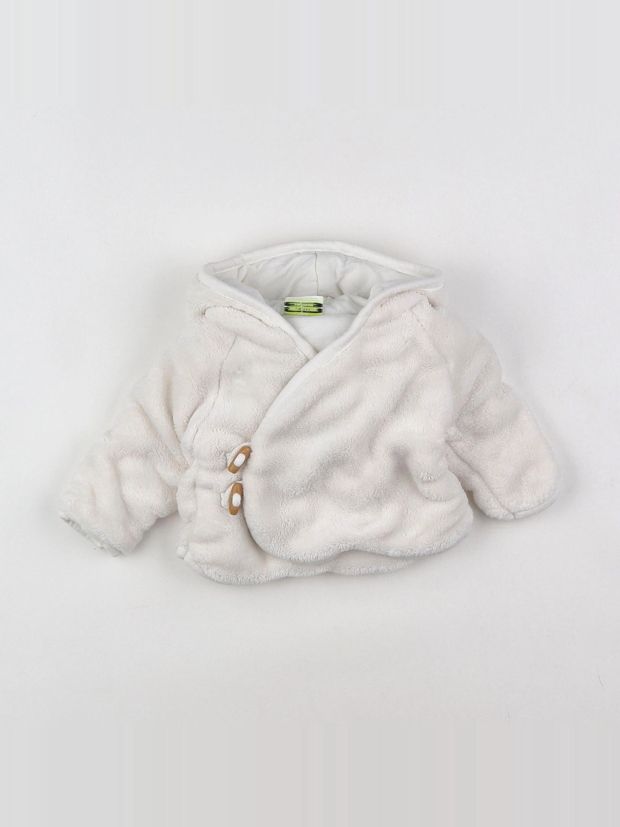 Tape à l'oeil - veste blanc - 3 mois