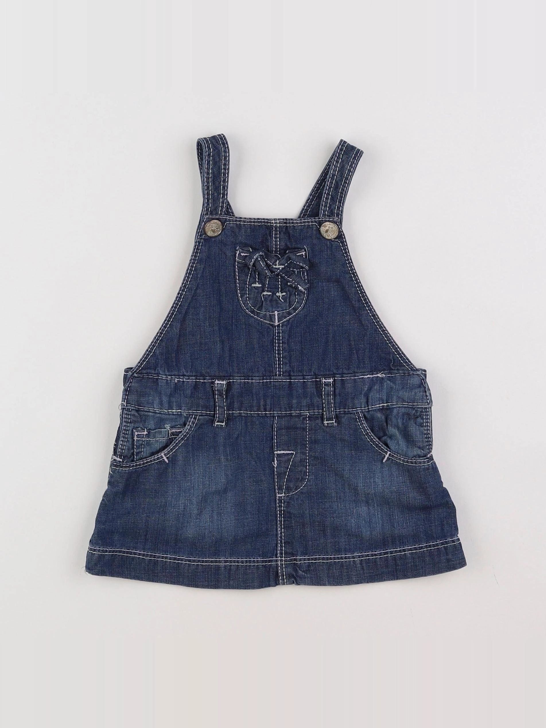GAP - robe bleu - 9/12 mois