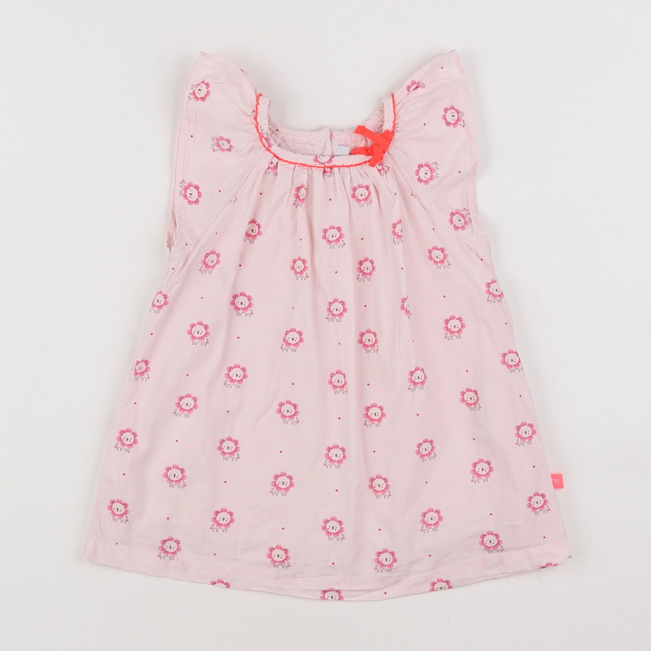 Cadet Rousselle - robe rose - 12 mois