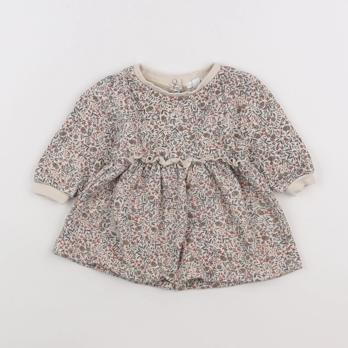Vertbaudet - robe multicolore - 3 mois