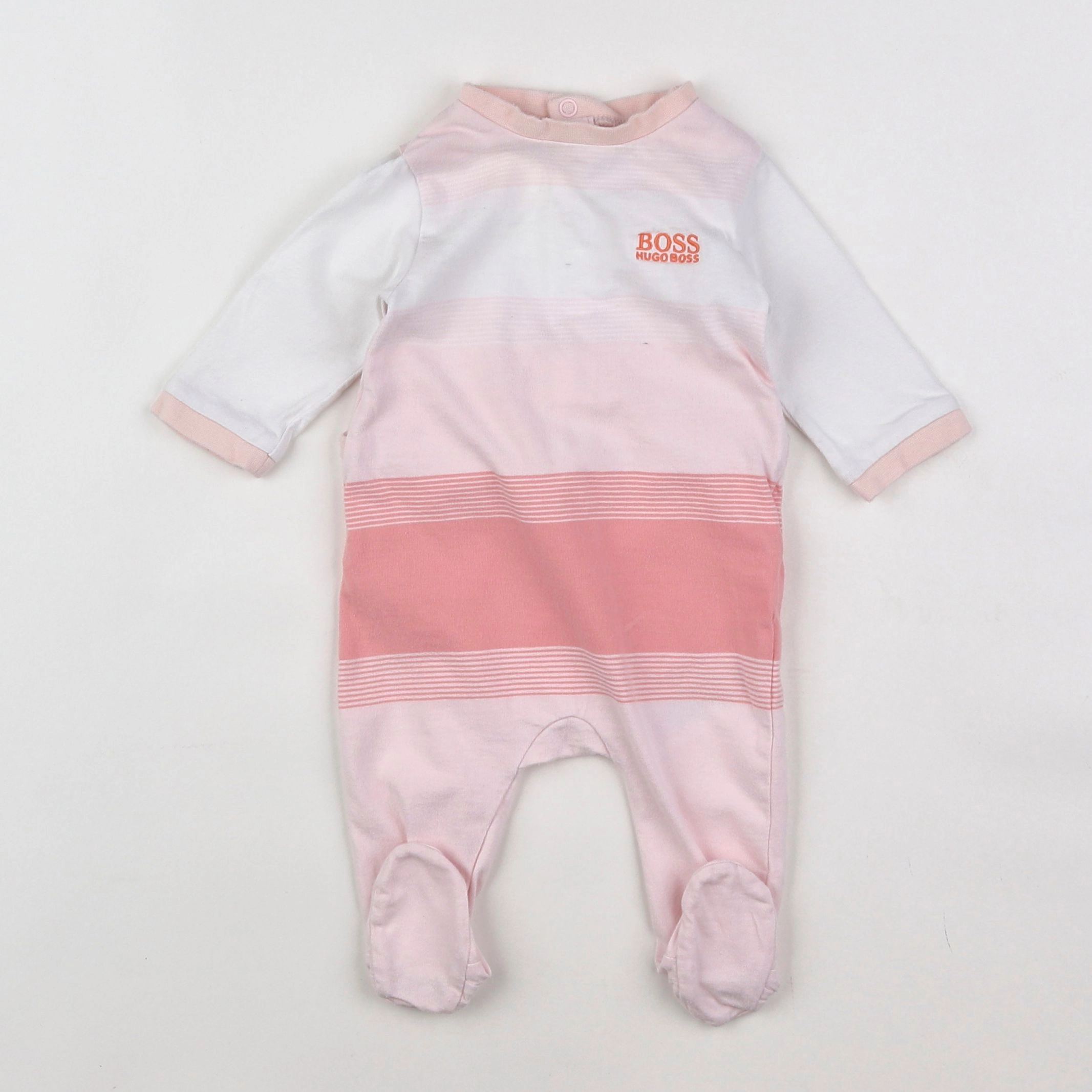 Hugo Boss - pyjama coton rose - 3 mois