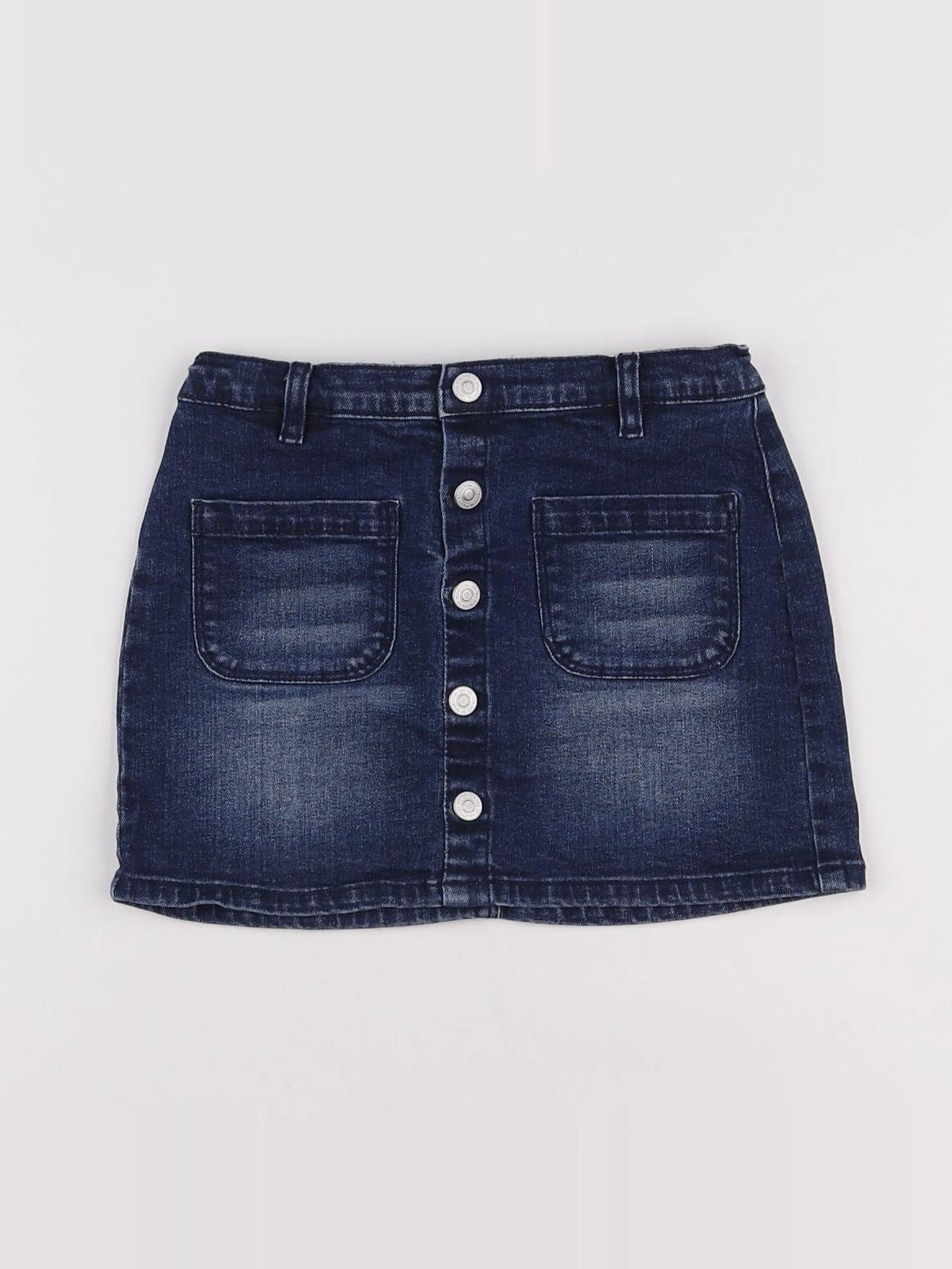 Benetton - jupe bleu - 4 ans