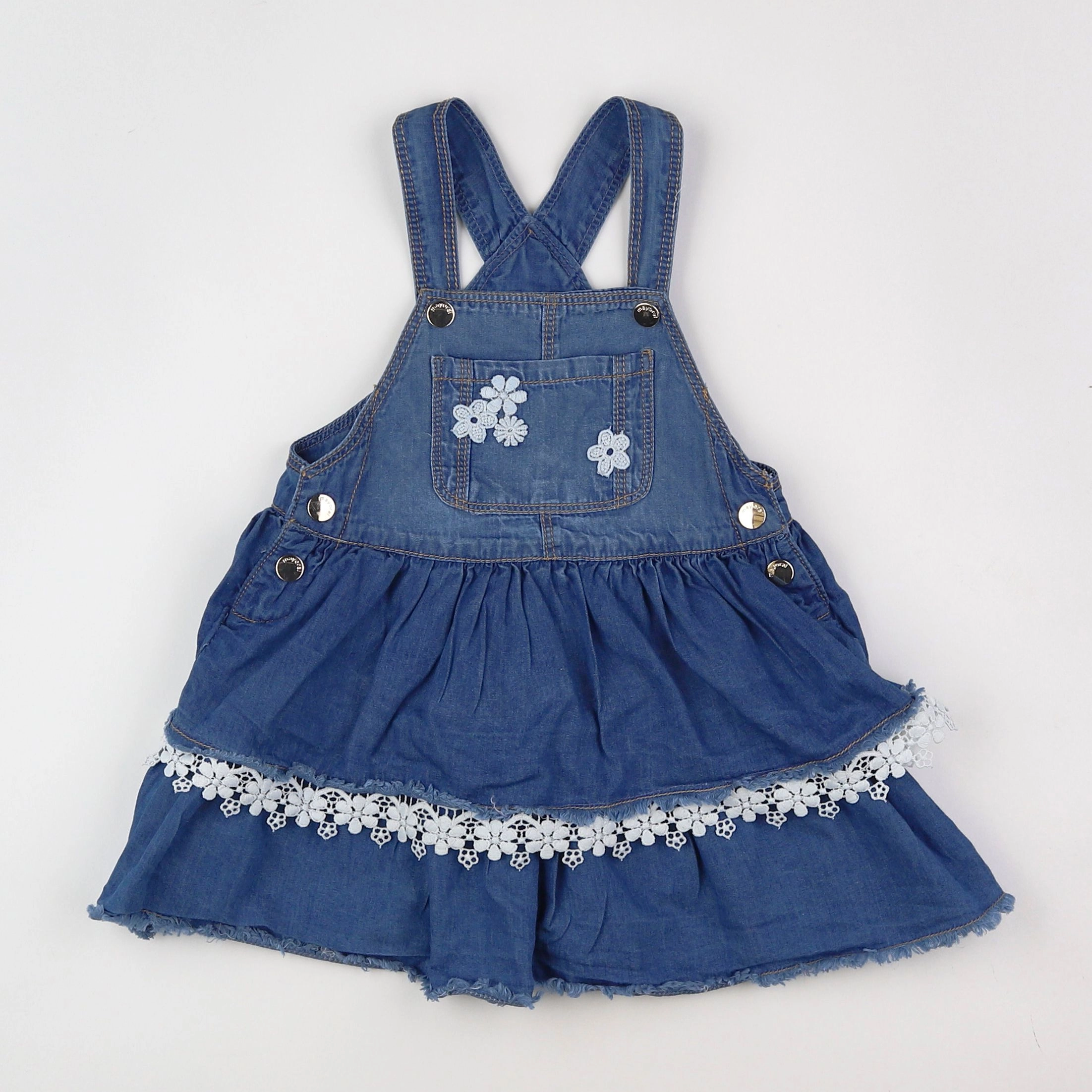 Mayoral - robe bleu - 2 ans