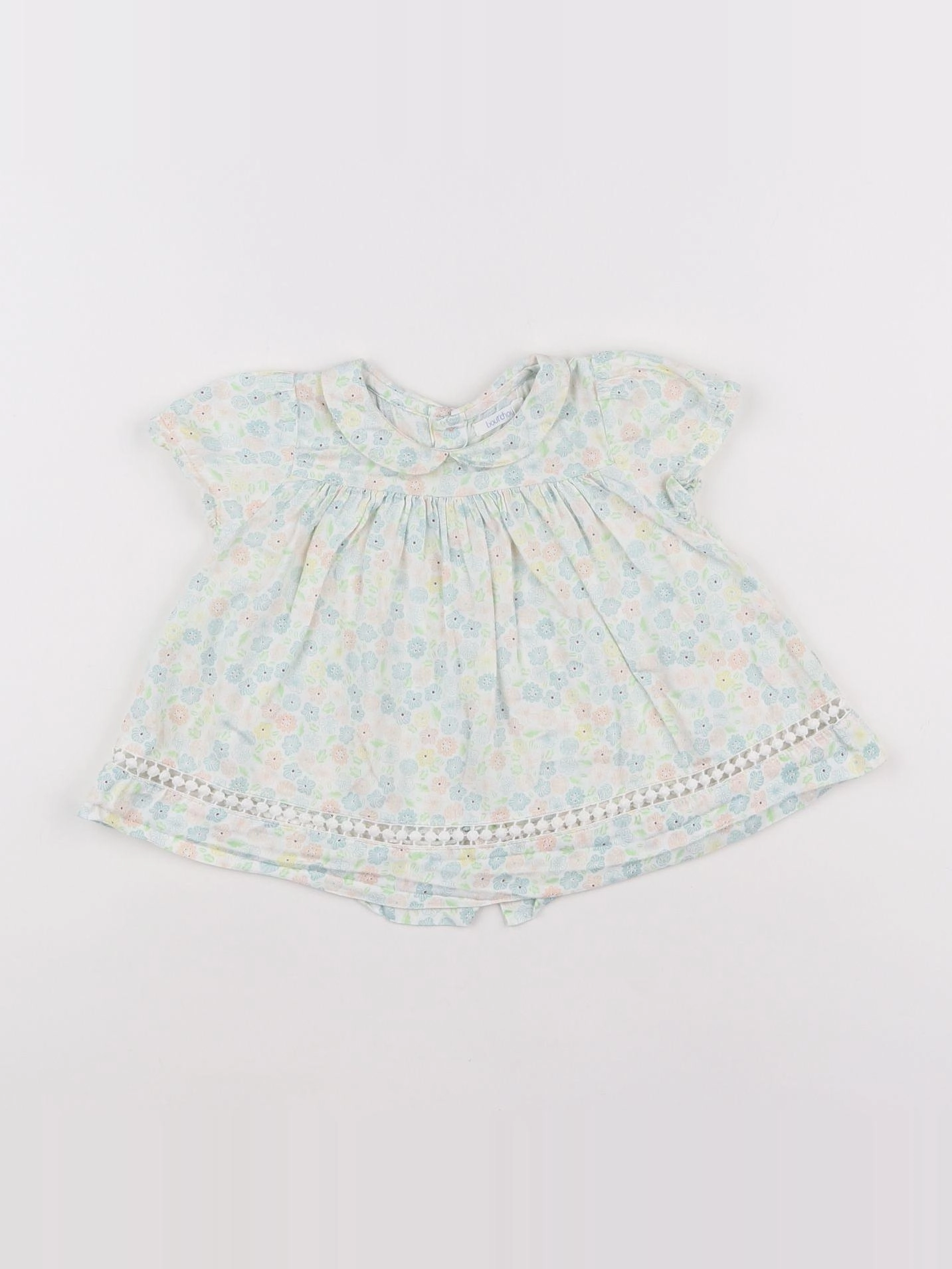 Boutchou - blouse multicolore - 12 mois