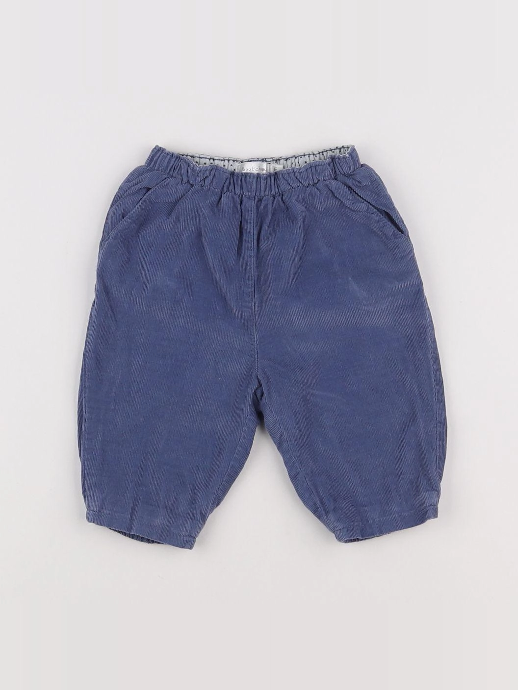 Boutchou - pantalon bleu - 3 mois
