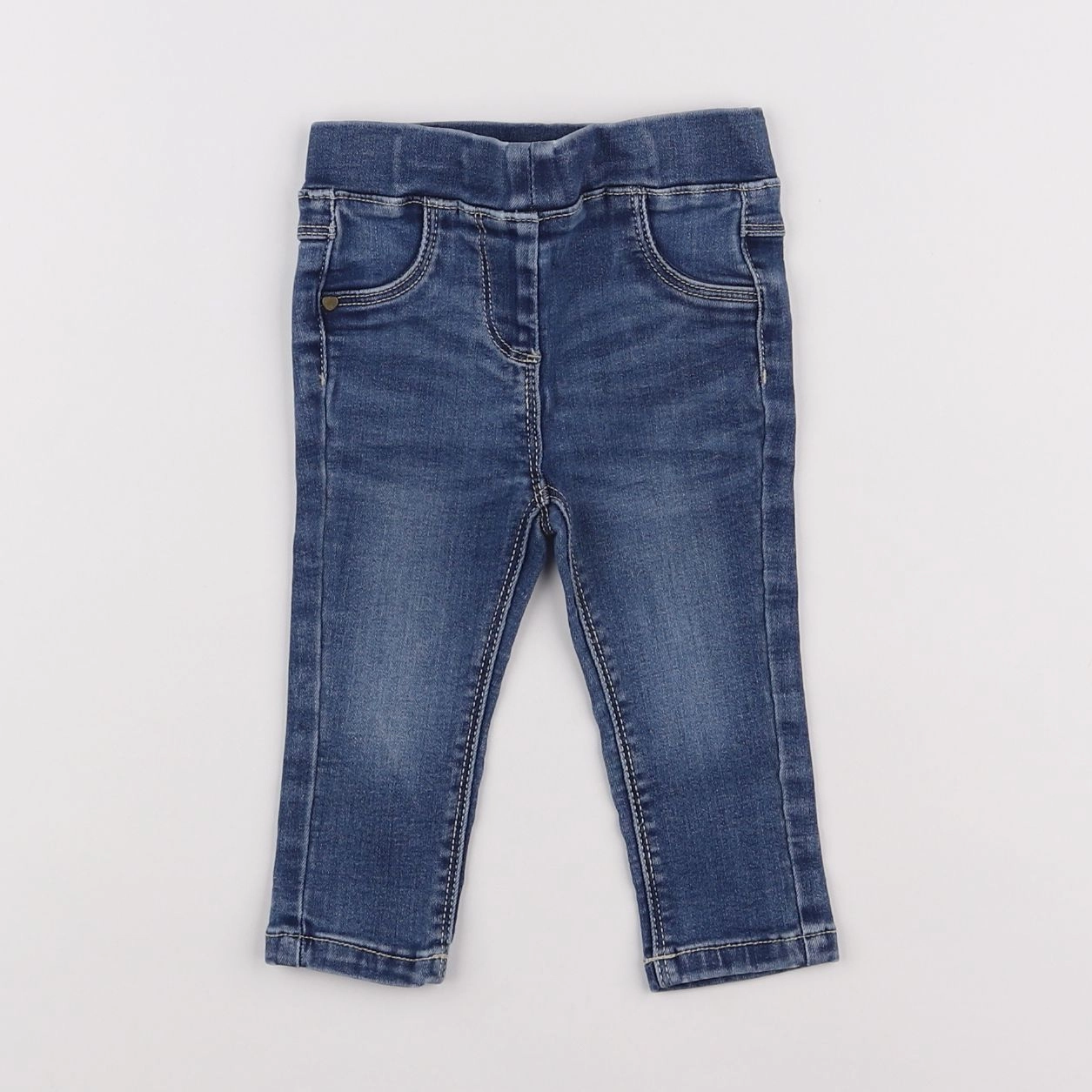 Tape à l'oeil - jegging bleu - 12 mois