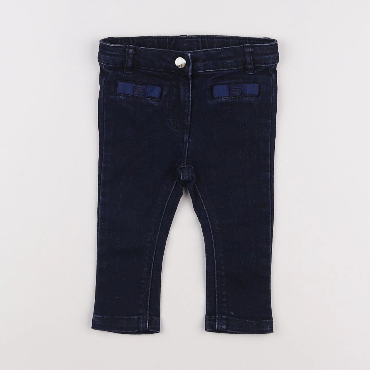Jacadi - jean bleu - 12 mois