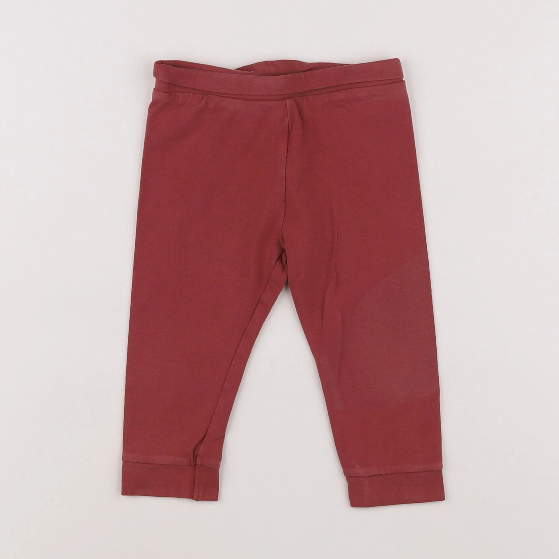 Vertbaudet - legging marron - 12 mois