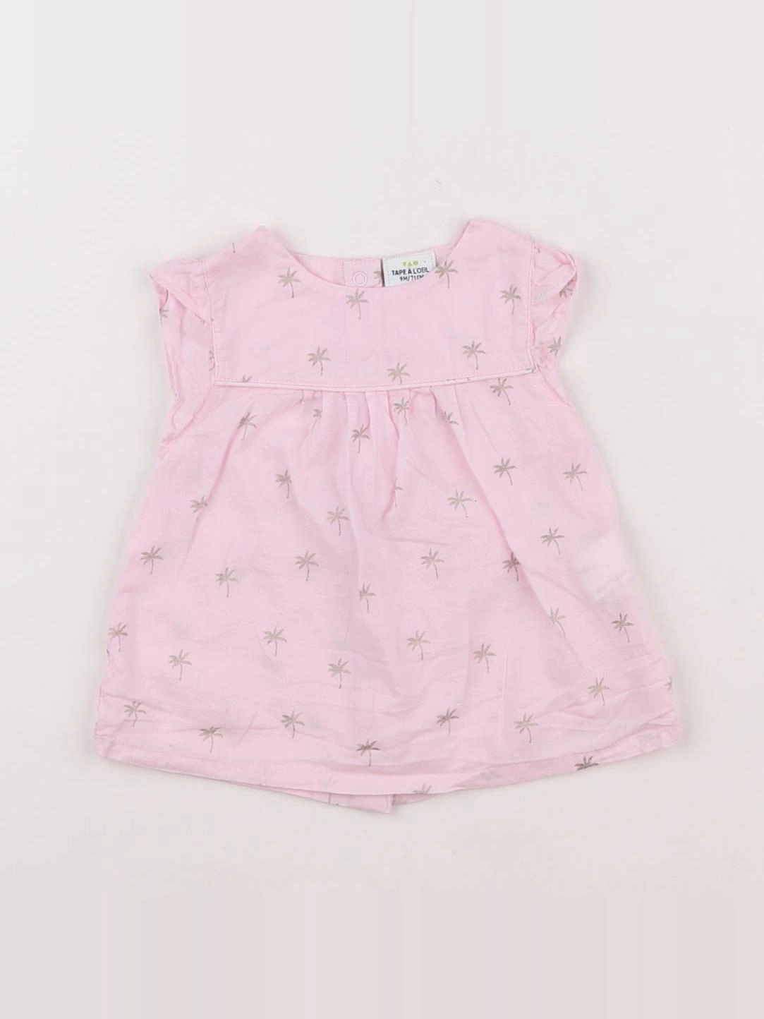 Tape à l'oeil - robe rose - 9 mois