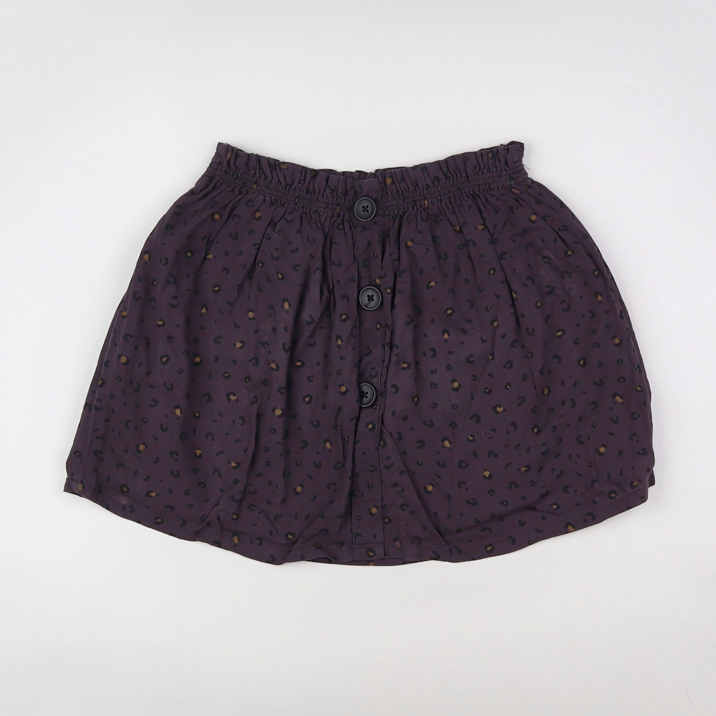 Vertbaudet - jupe marron - 7 ans