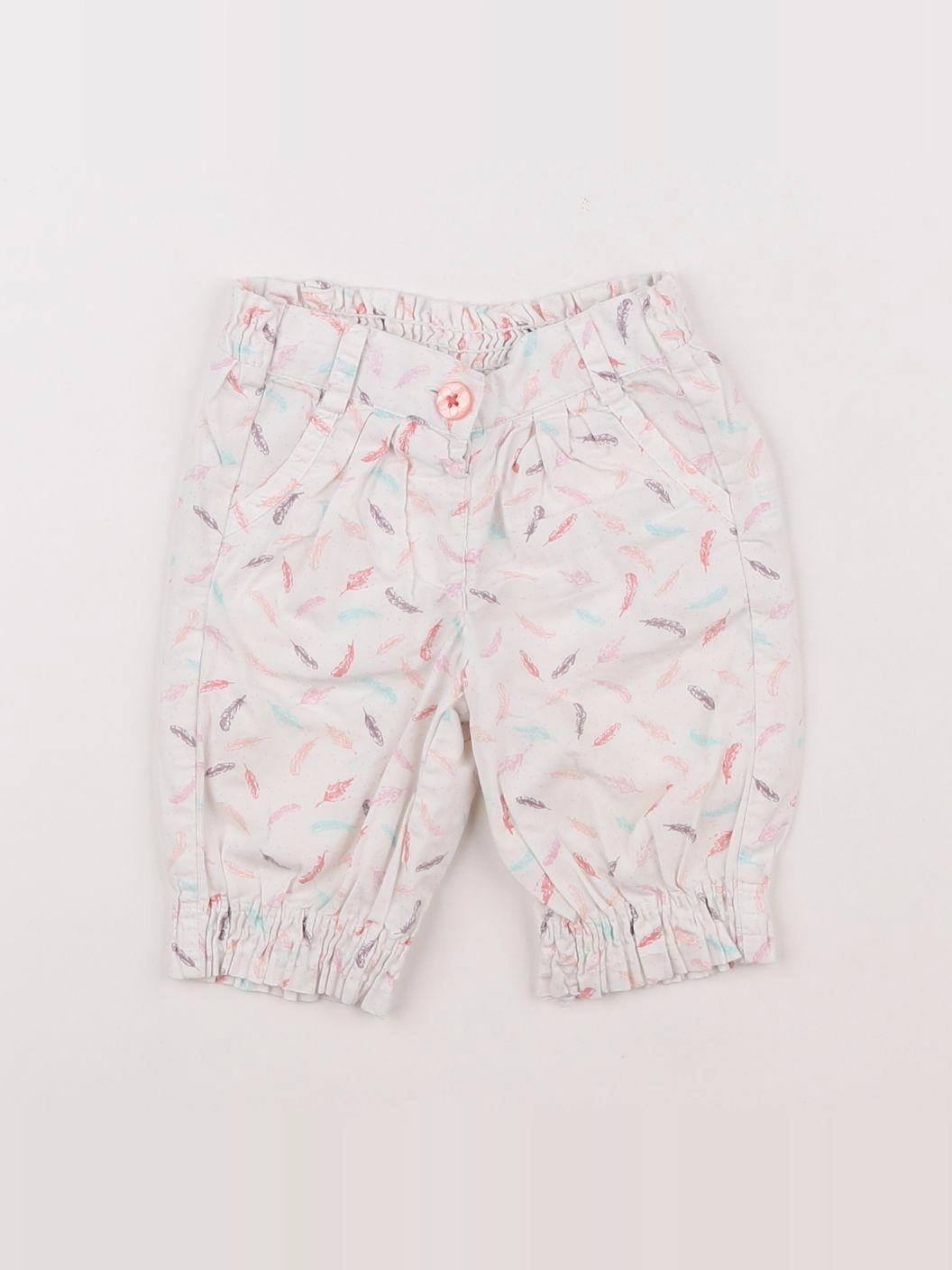 Tape à l'oeil - pantalon multicolore - 12 mois