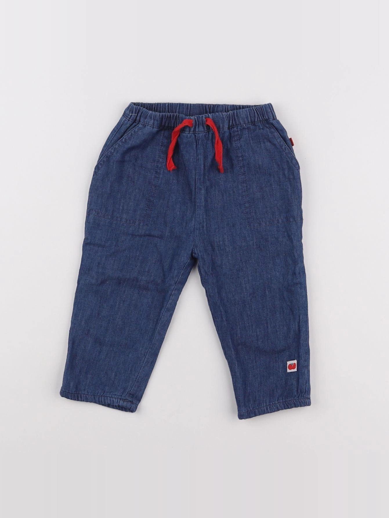 Cadet Rousselle - pantalon bleu - 12 mois