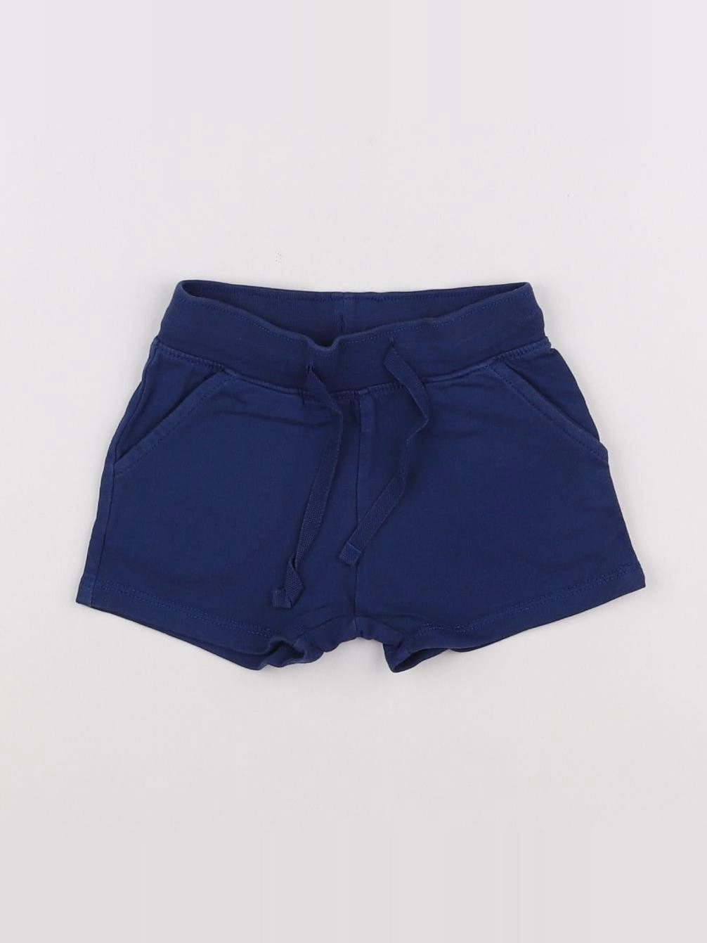 Boutchou - short bleu - 12 mois