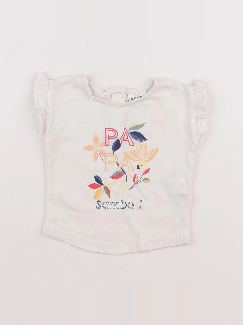 Tape à l'oeil - tee-shirt beige - 3 mois