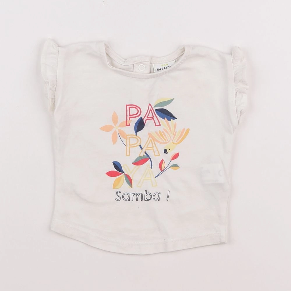 Tape à l'oeil - tee-shirt beige - 3 mois