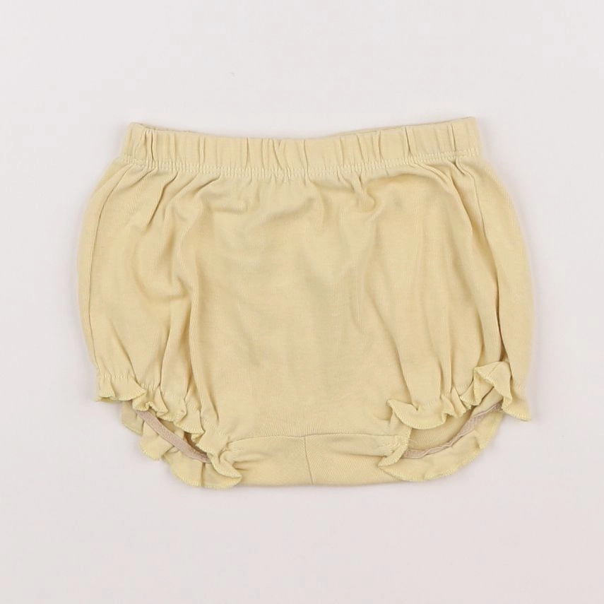 H&M - bloomer jaune - 3/6 mois