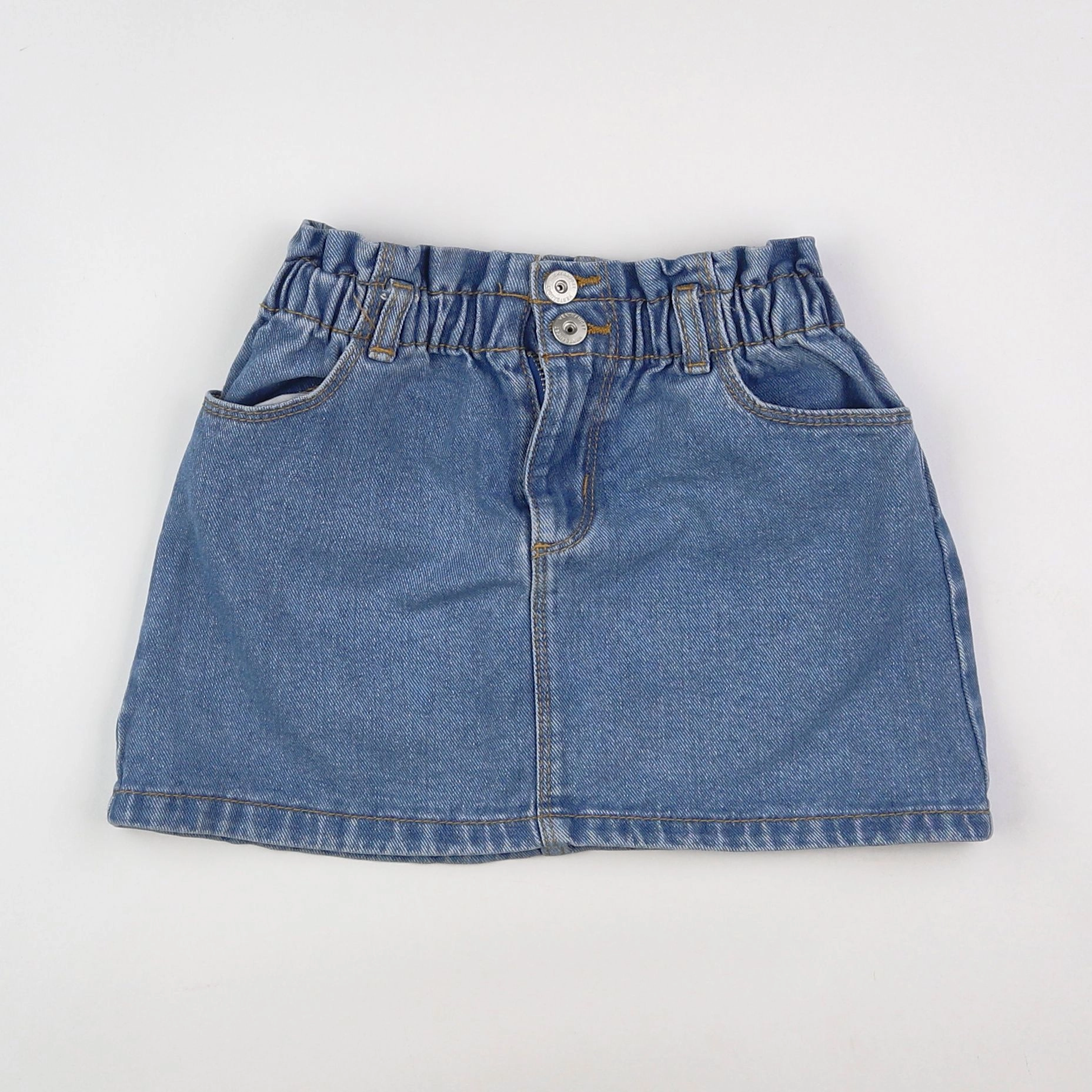 Vertbaudet - jupe bleu - 7 ans