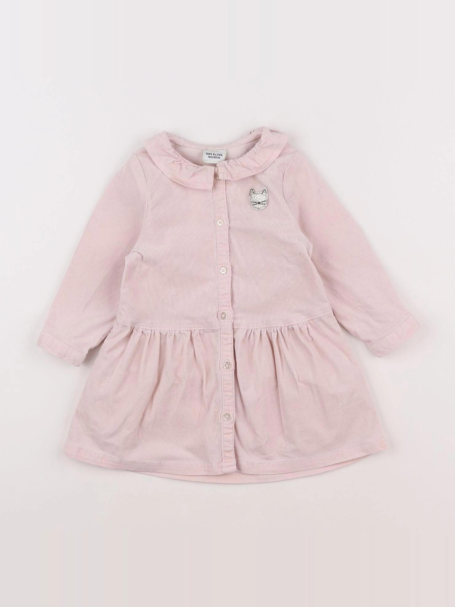 Tape à l'oeil - robe rose - 18 mois