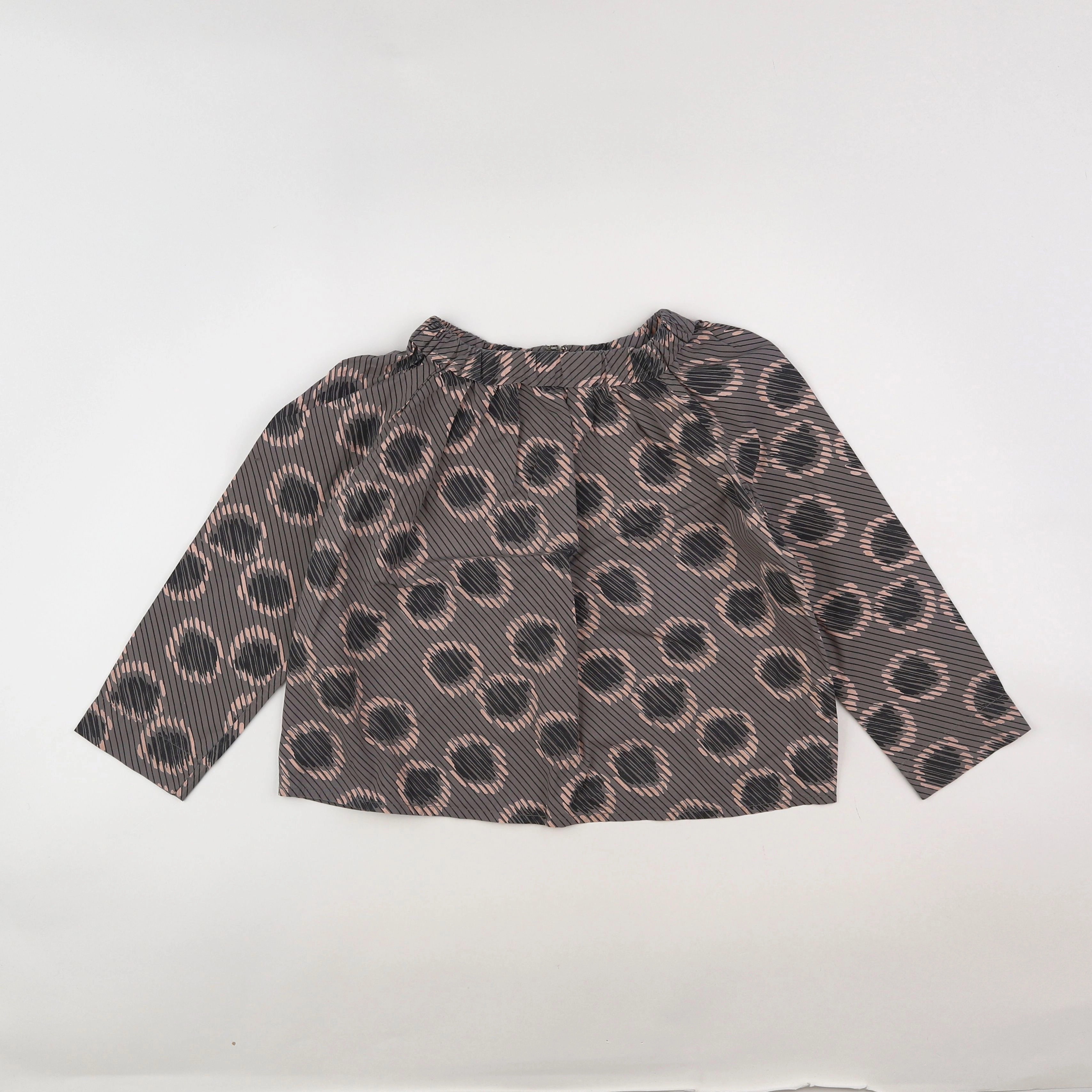 Bonpoint - blouse gris - 6 ans