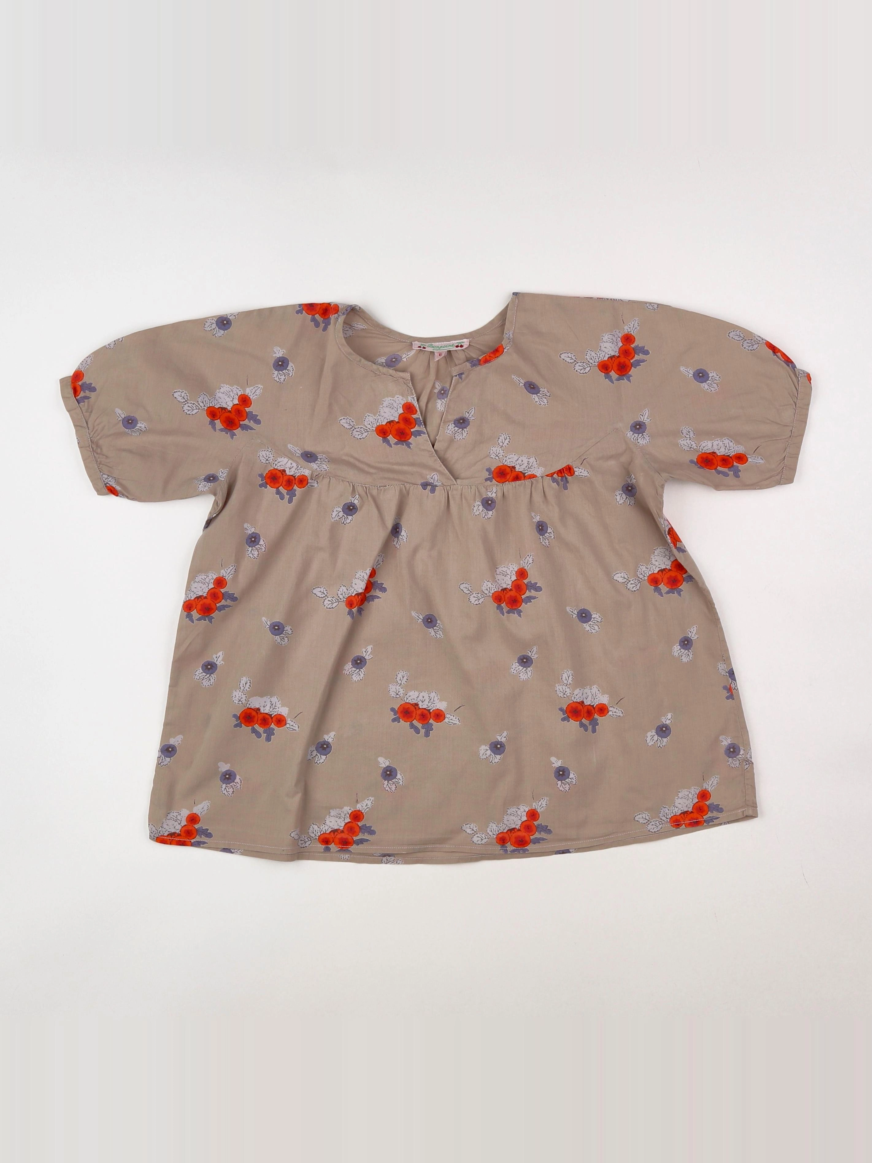 Bonpoint - blouse beige - 6 ans