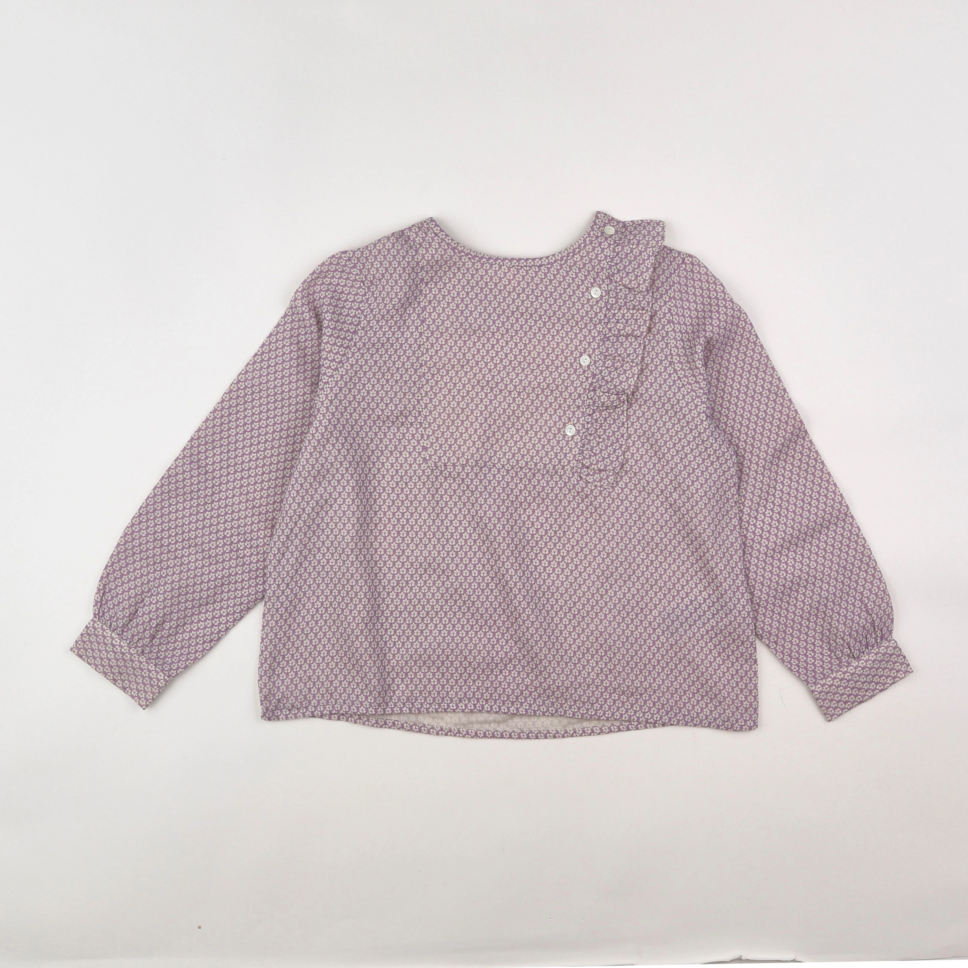 Bonpoint - blouse violet - 6 ans